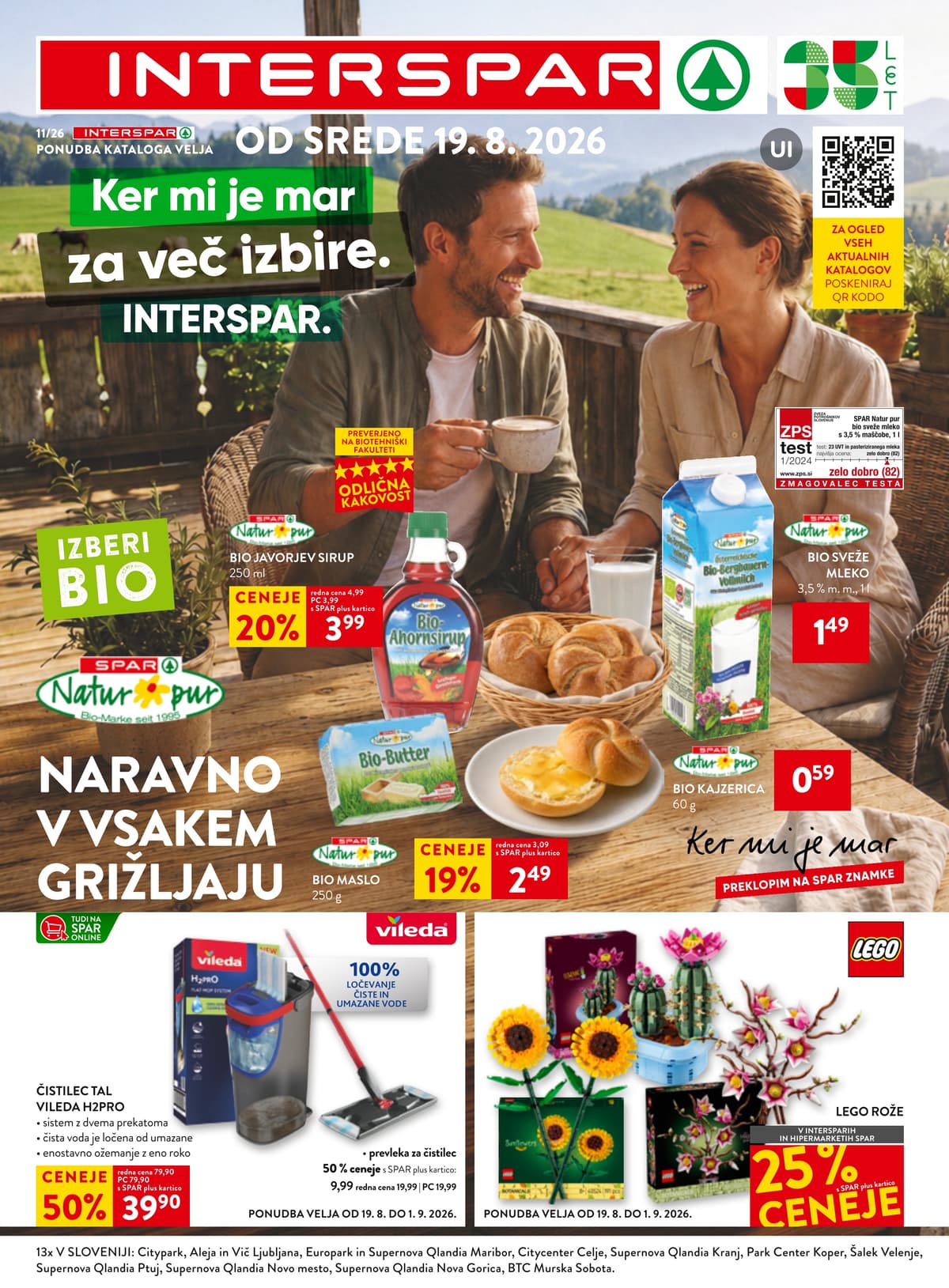 Spar katalog od 08/19/2026 - Interspar Akcijska Ponudba