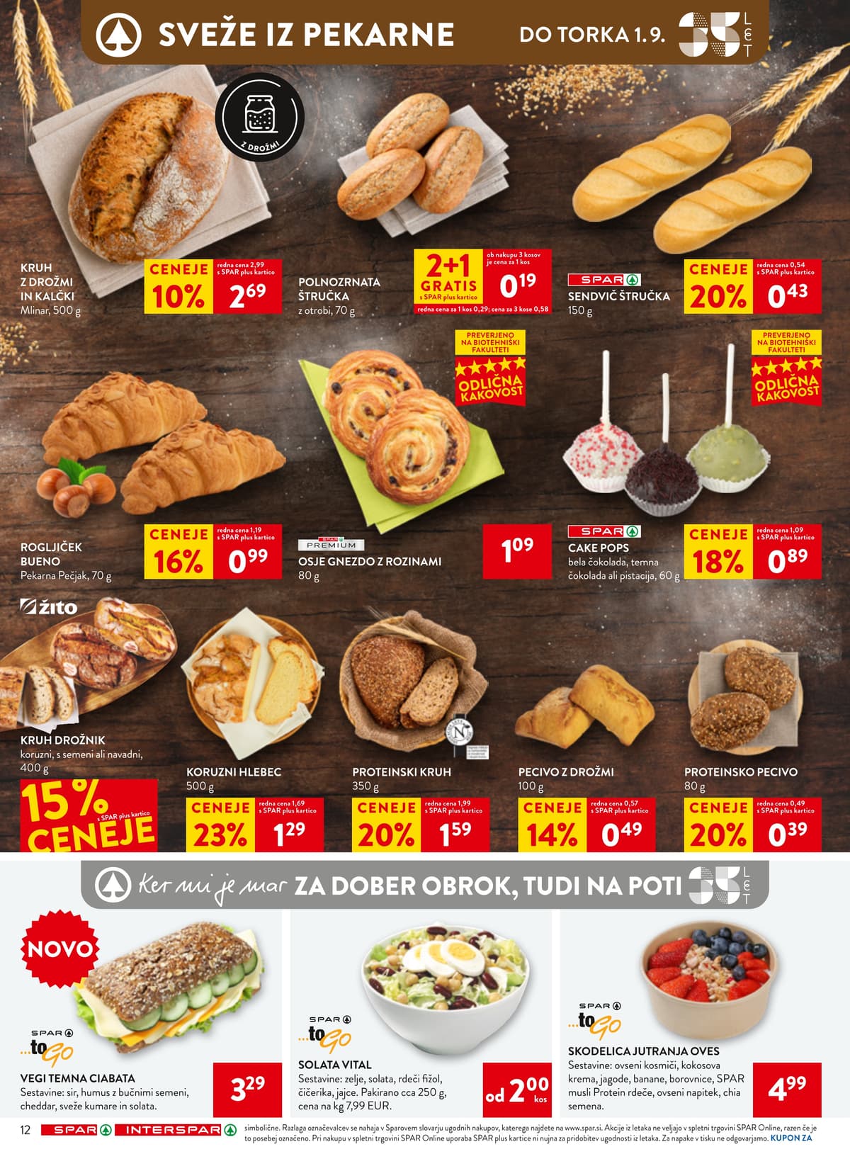 Stran 14. Spar kataloga - Akcijska Ponudba od 24.08.2026.