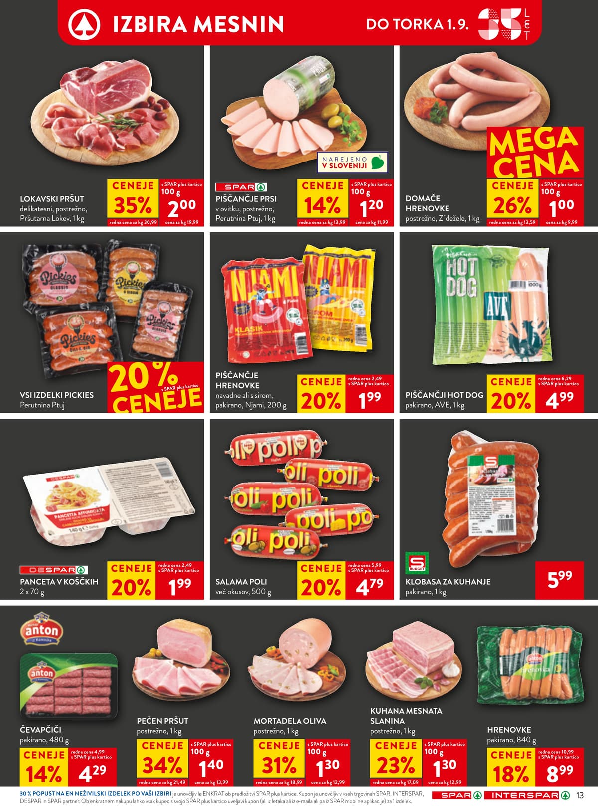 Stran 16. Spar kataloga - Akcijska Ponudba od 24.08.2026.