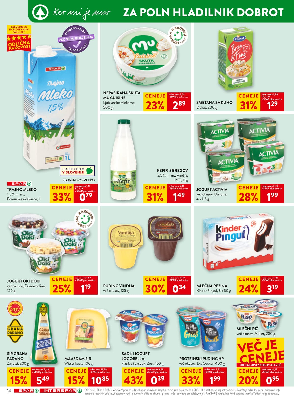Stran 18. Spar kataloga - Akcijska Ponudba od 24.08.2026.