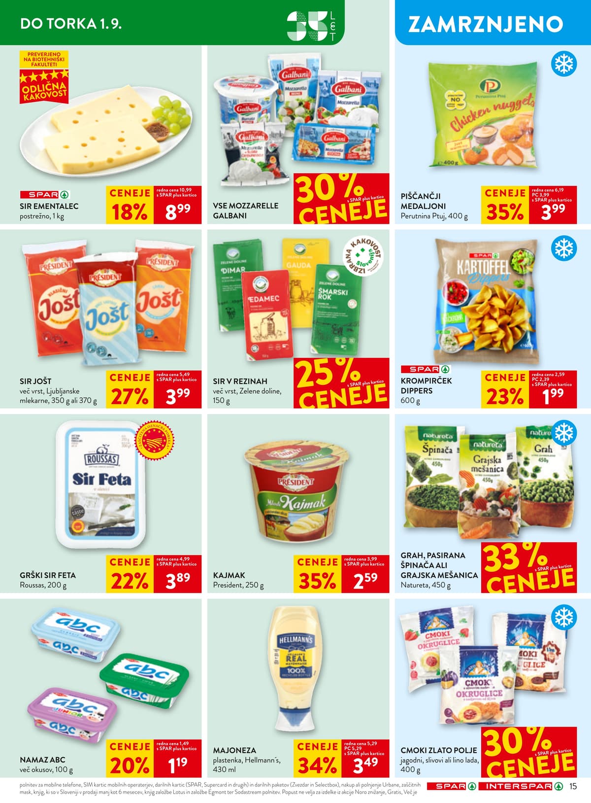 Stran 19. Spar kataloga - Akcijska Ponudba od 24.08.2026.