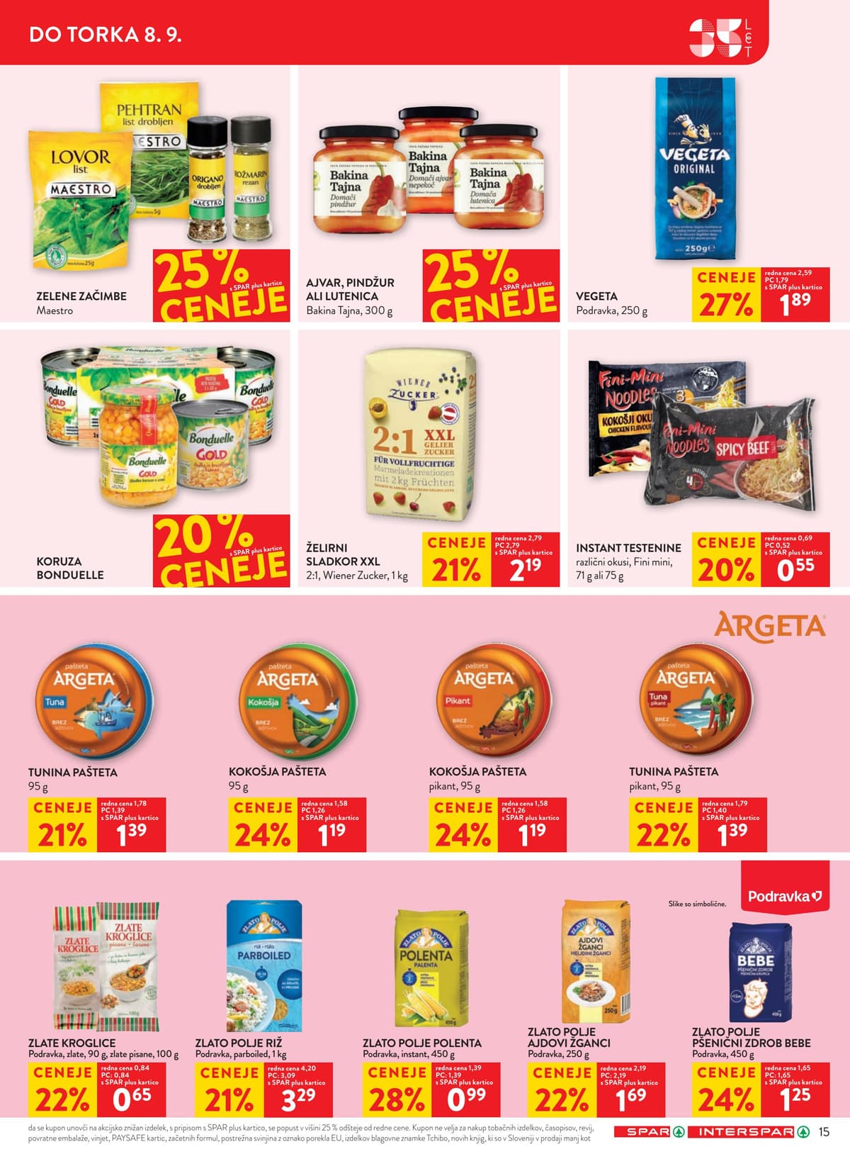 Stran 21. Spar kataloga - Akcijska Ponudba od 30.08.2026.