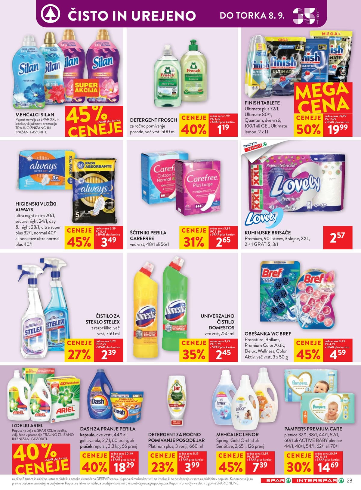 Stran 37. Spar kataloga - Akcijska Ponudba od 30.08.2026.