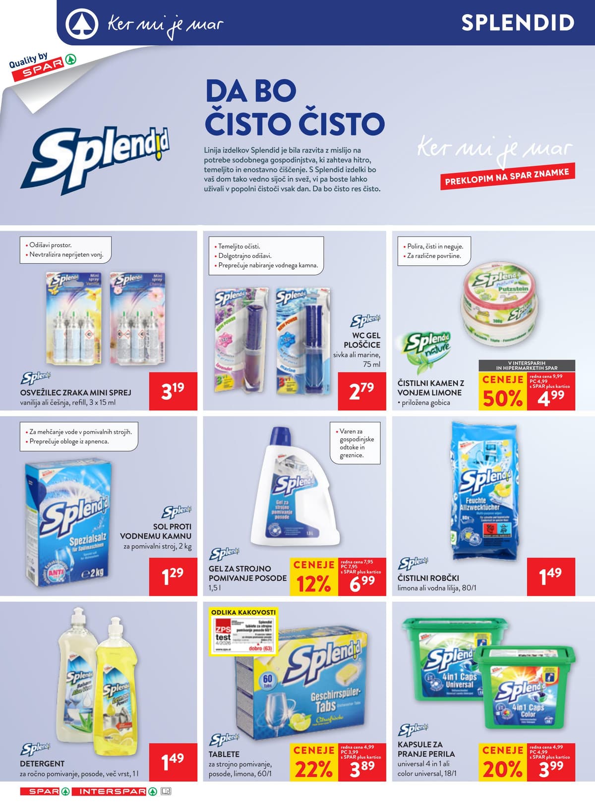 Stran 40. Spar kataloga - Akcijska Ponudba od 30.08.2026.