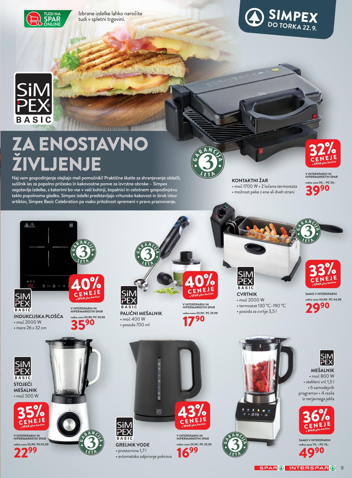Stran 9. Spar kataloga - Dom je več kot le prostor od 06.09.2026.