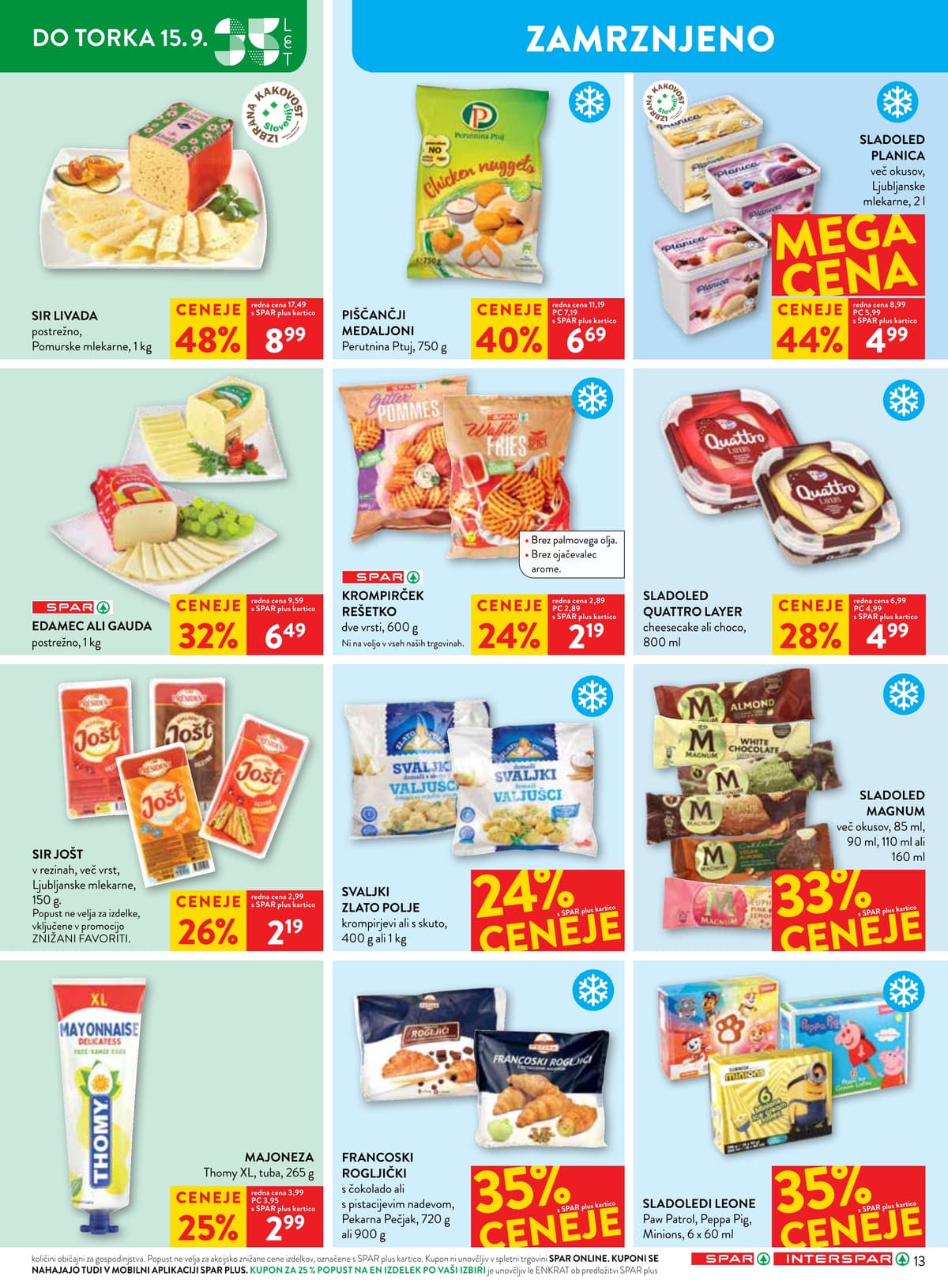 Stran 19. Spar kataloga - Akcijska Ponudba od 06.09.2026.