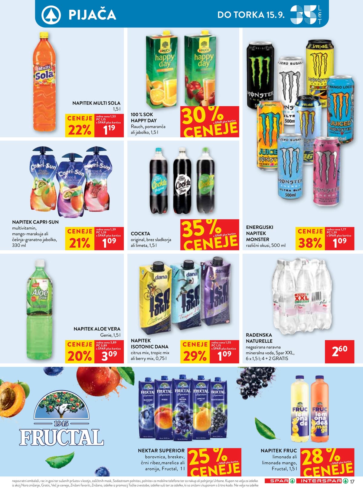 Stran 29. Spar kataloga - Akcijska Ponudba od 06.09.2026.
