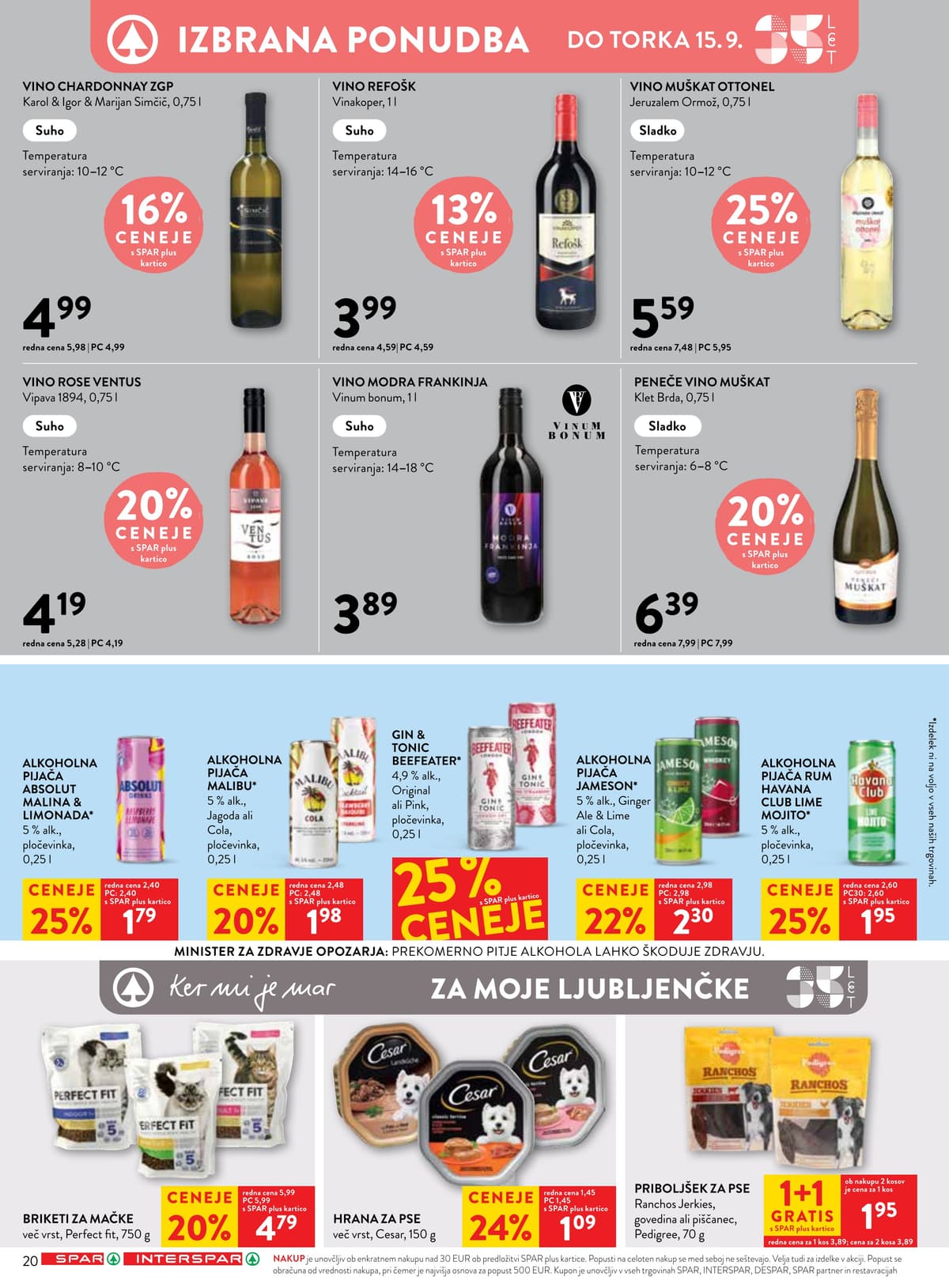 Stran 32. Spar kataloga - Akcijska Ponudba od 06.09.2026.