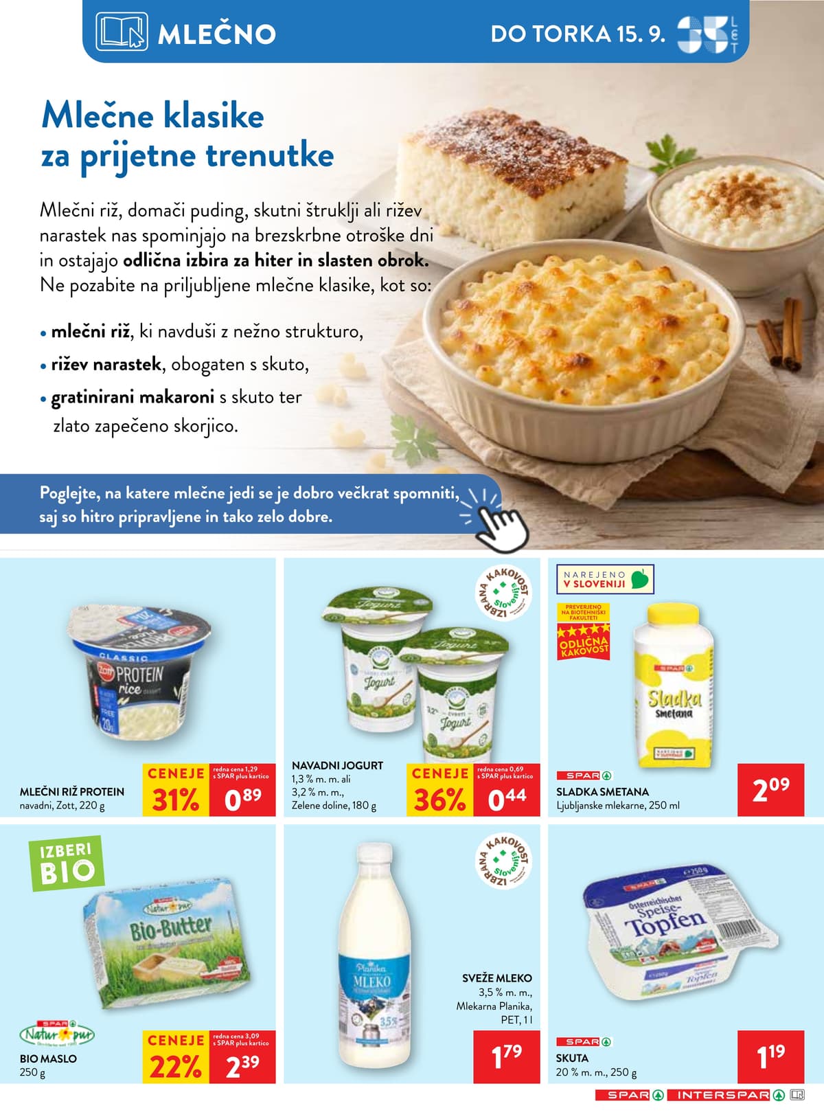 Stran 33. Spar kataloga - Akcijska Ponudba od 06.09.2026.