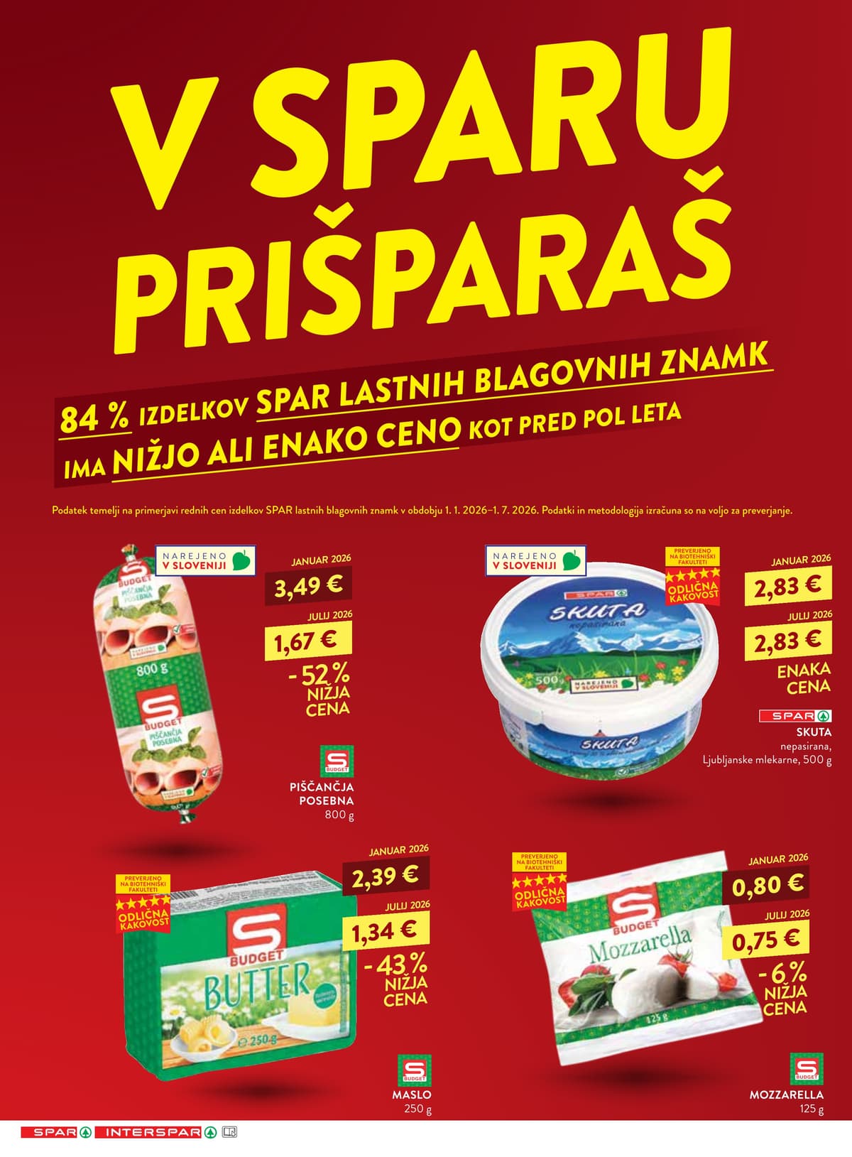 Stran 4. Spar kataloga - Akcijska Ponudba od 06.09.2026.