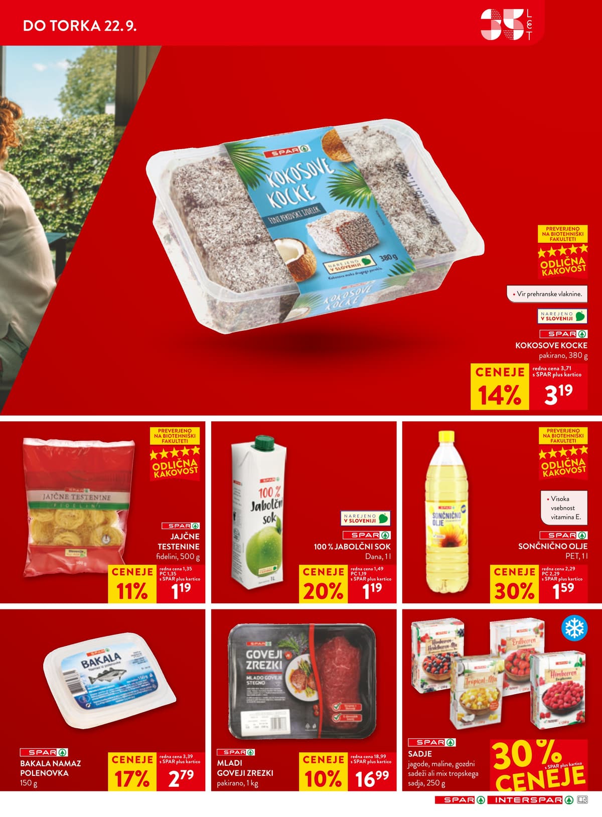 Stran 15. Spar kataloga - Akcijska Ponudba od 13.09.2026.