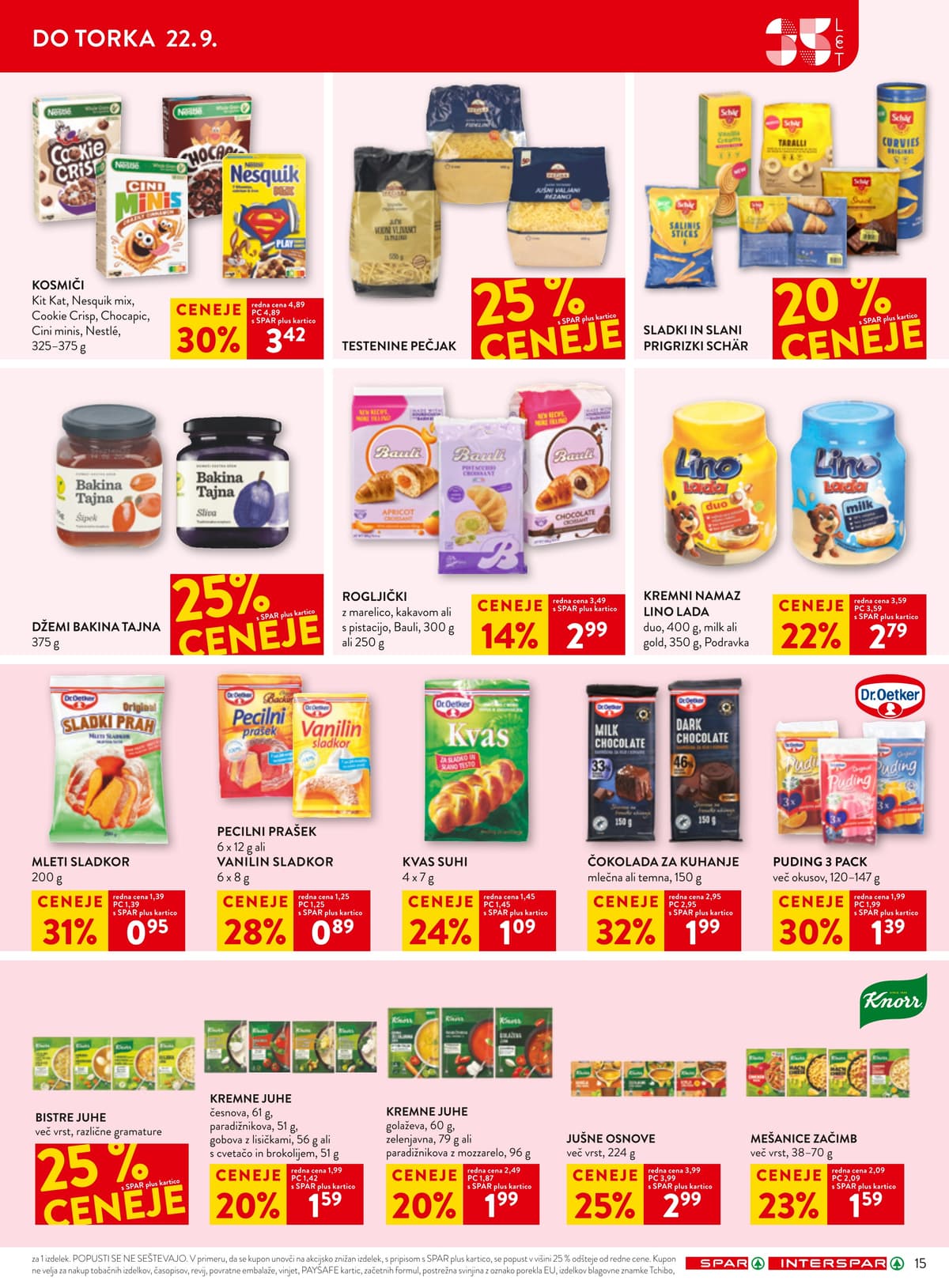 Stran 23. Spar kataloga - Akcijska Ponudba od 13.09.2026.