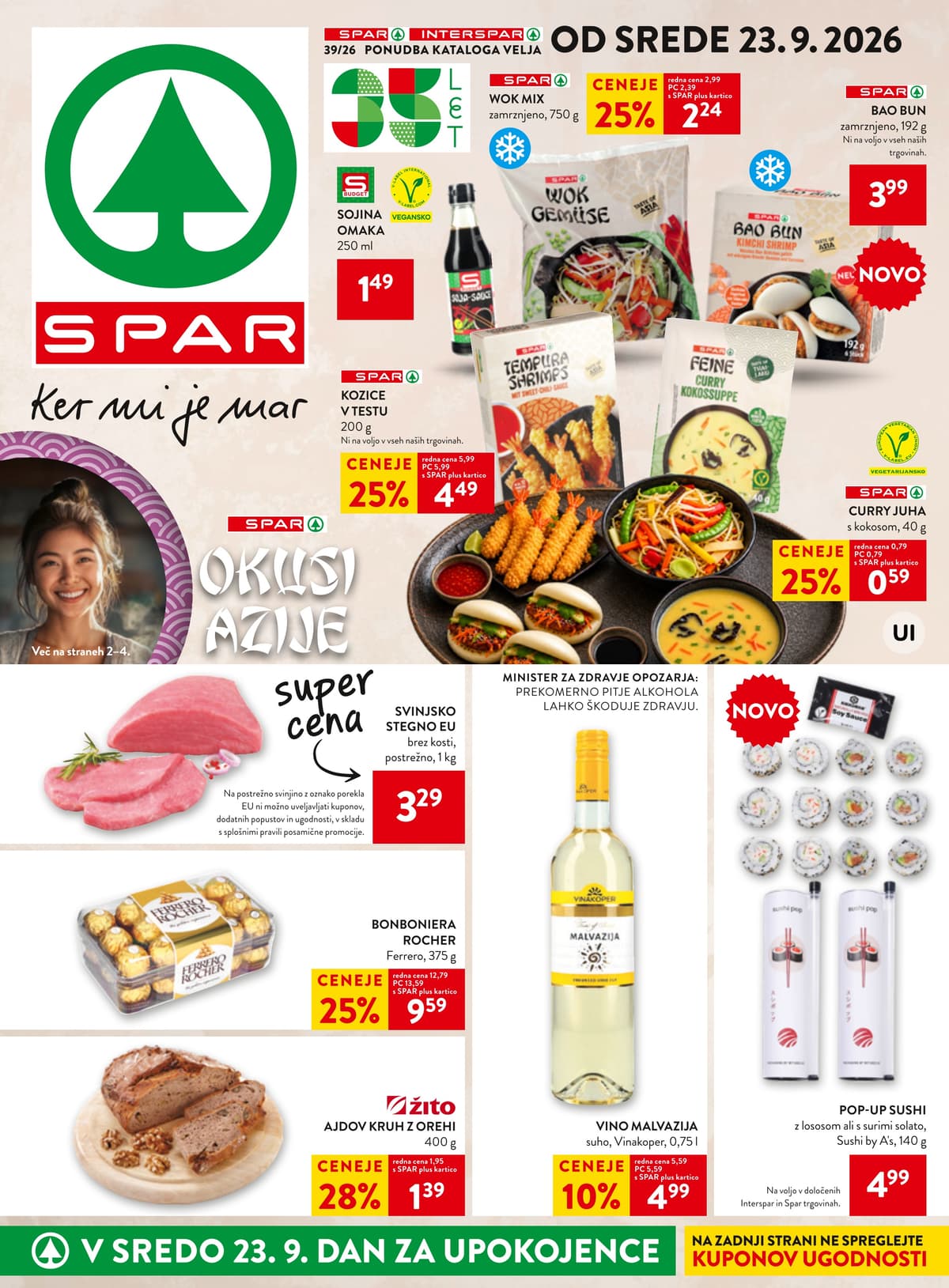 Spar katalog od 09/23/2026 - Akcijska Ponudba