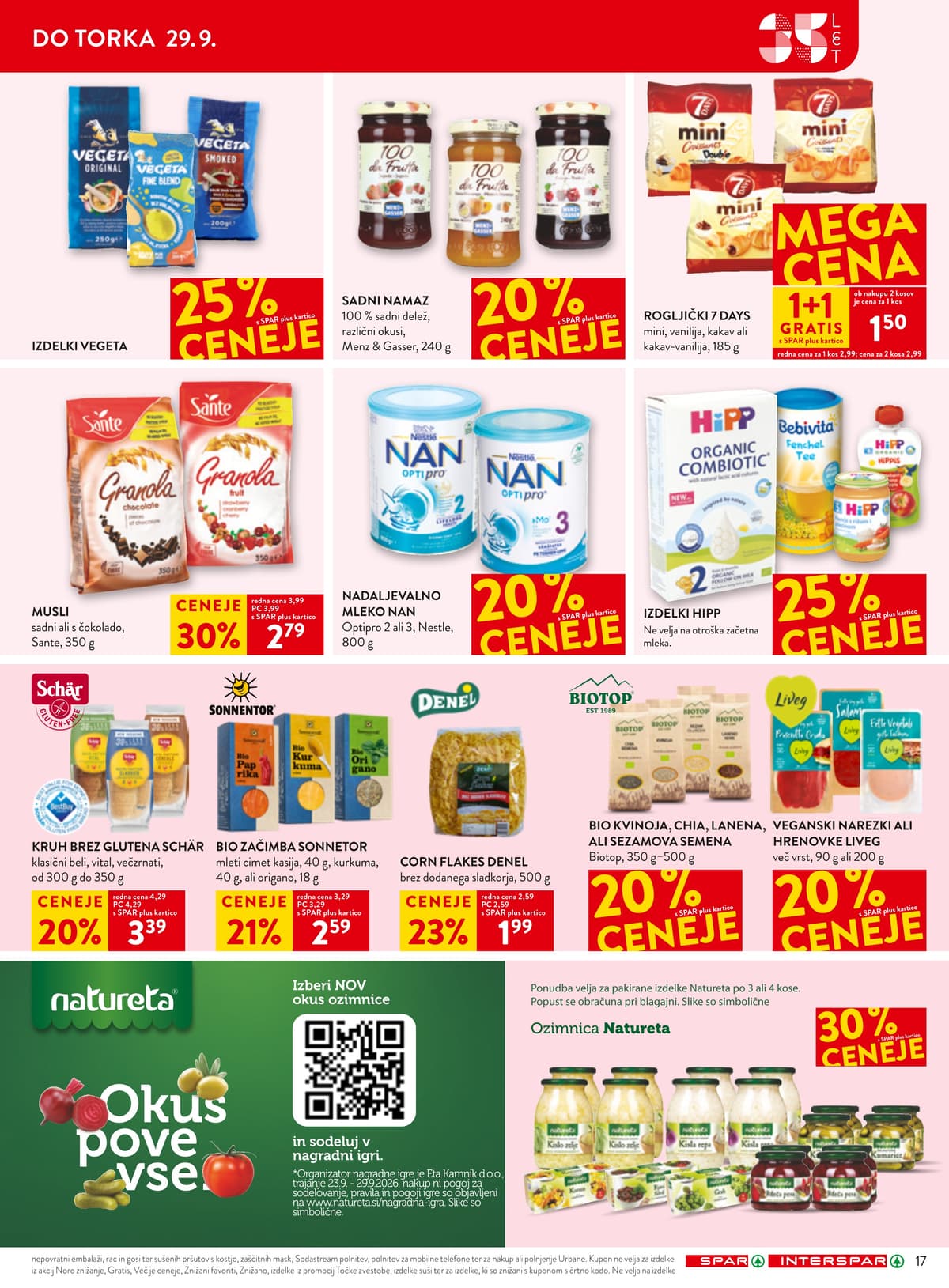 Stran 23. Spar kataloga - Akcijska Ponudba od 20.09.2026.