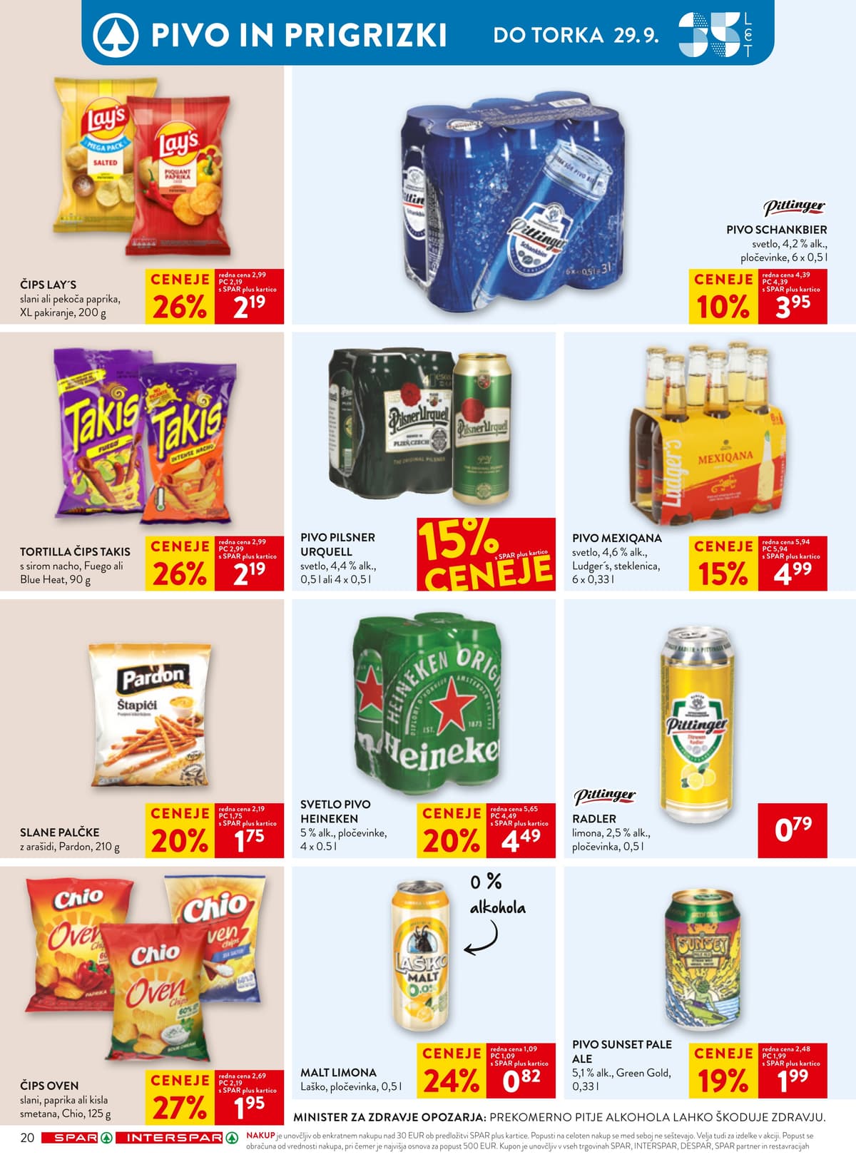 Stran 28. Spar kataloga - Akcijska Ponudba od 20.09.2026.
