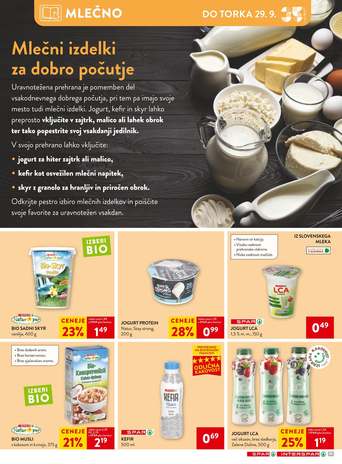 Stran 33. Spar kataloga - Akcijska Ponudba od 20.09.2026.