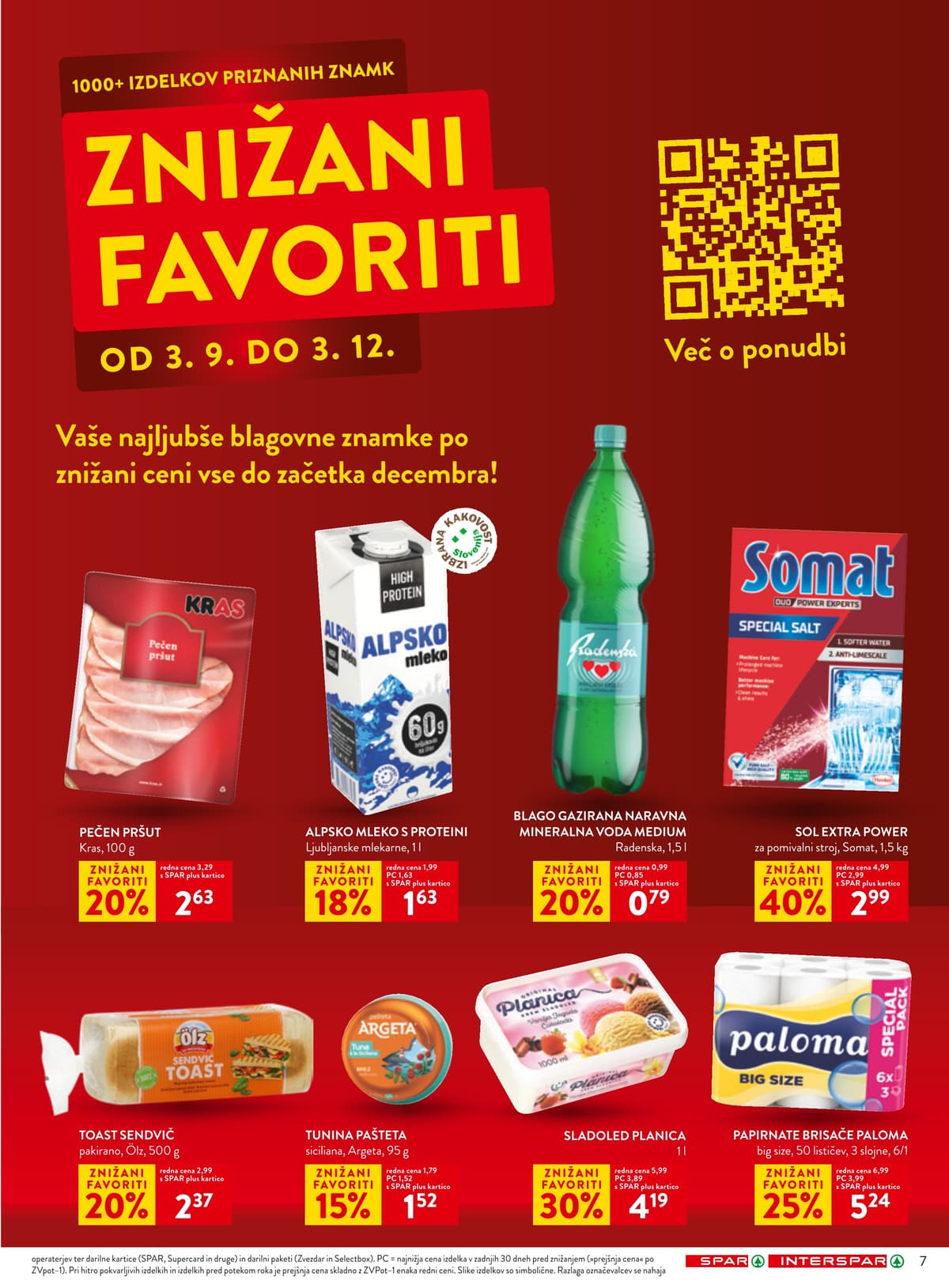 Stran 8. Spar kataloga - Akcijska Ponudba od 20.09.2026.
