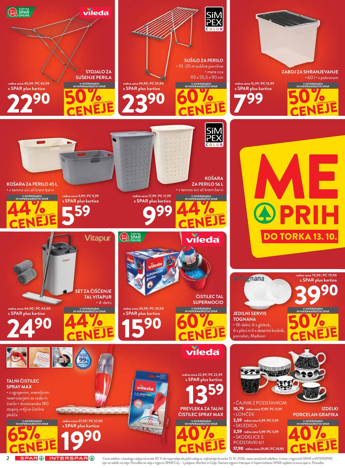 Stran 2. Spar kataloga - Mega prihranki