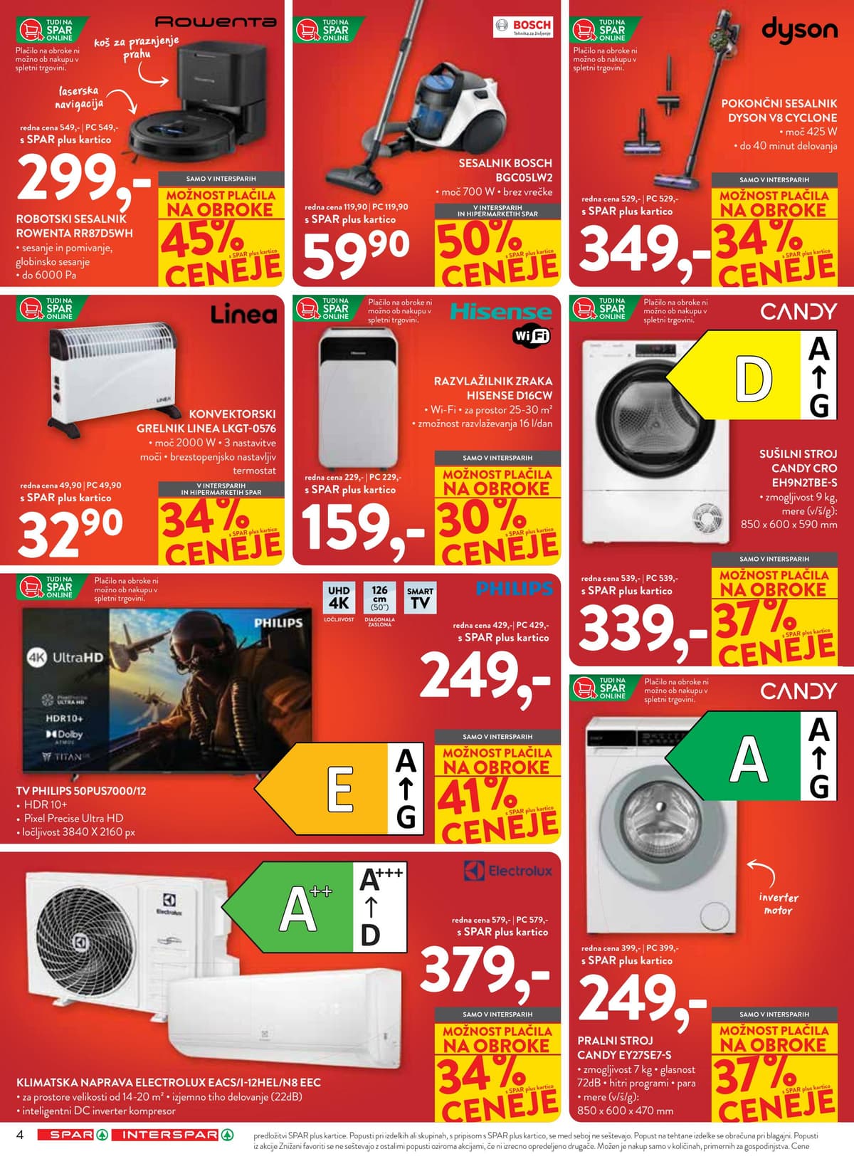 Stran 4. Spar kataloga - Mega prihranki