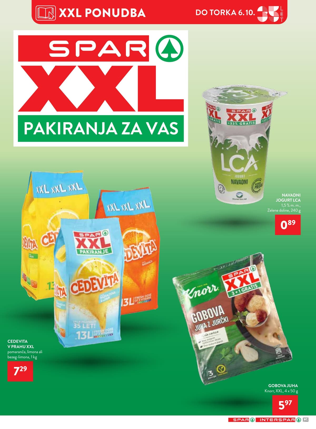Stran 3. Spar kataloga - Akcijska Ponudba od 27.09.2026.