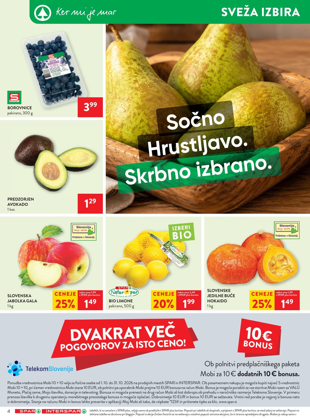 Stran 8. Spar kataloga - Akcijska Ponudba od 27.09.2026.