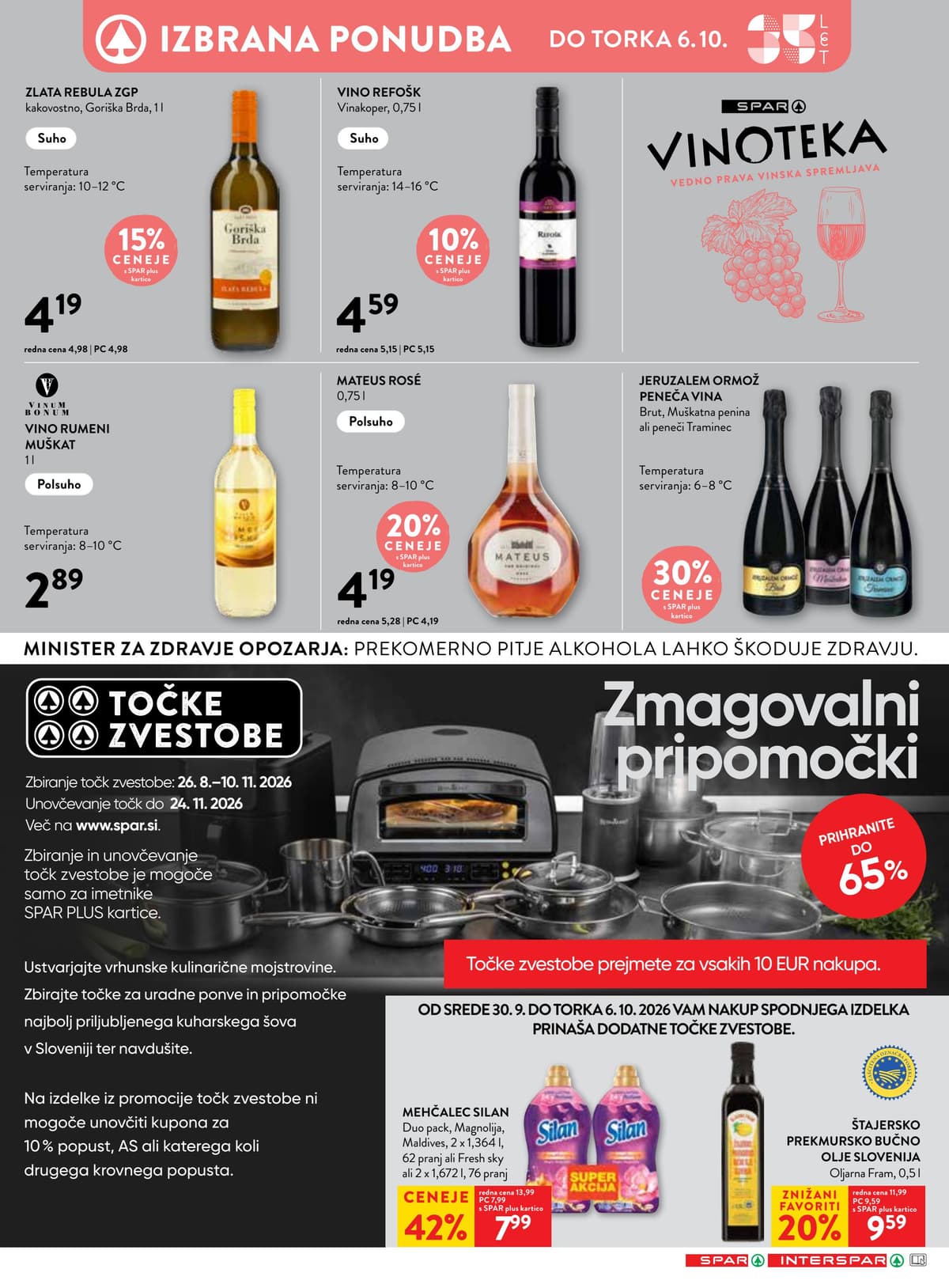 Stran 28. Spar kataloga - Akcijska Ponudba od 27.09.2026.