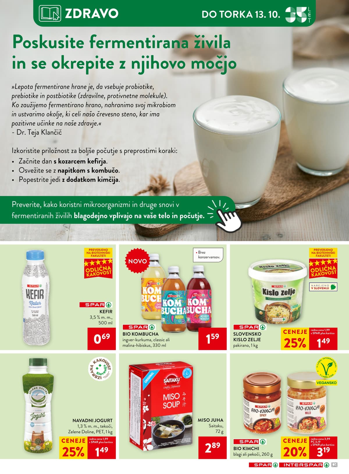 Stran 13. Spar kataloga - Akcijska Ponudba od 04.10.2026.