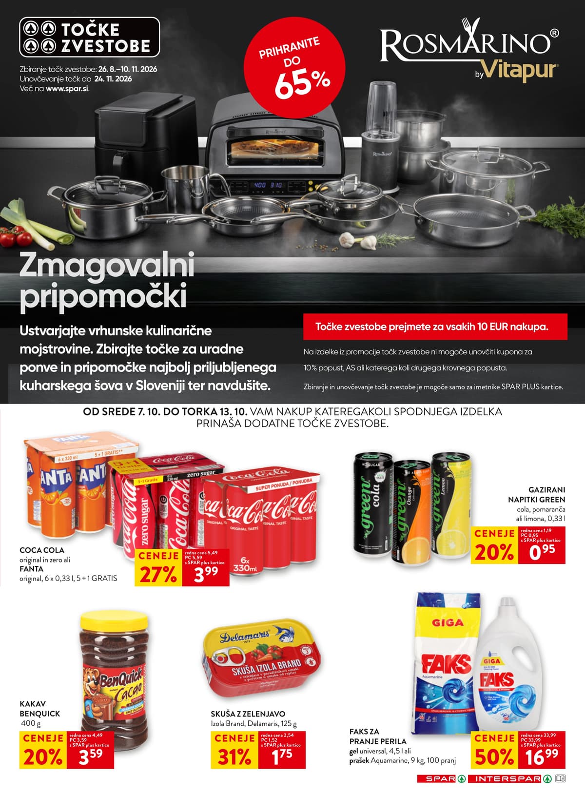 Stran 21. Spar kataloga - Akcijska Ponudba od 04.10.2026.
