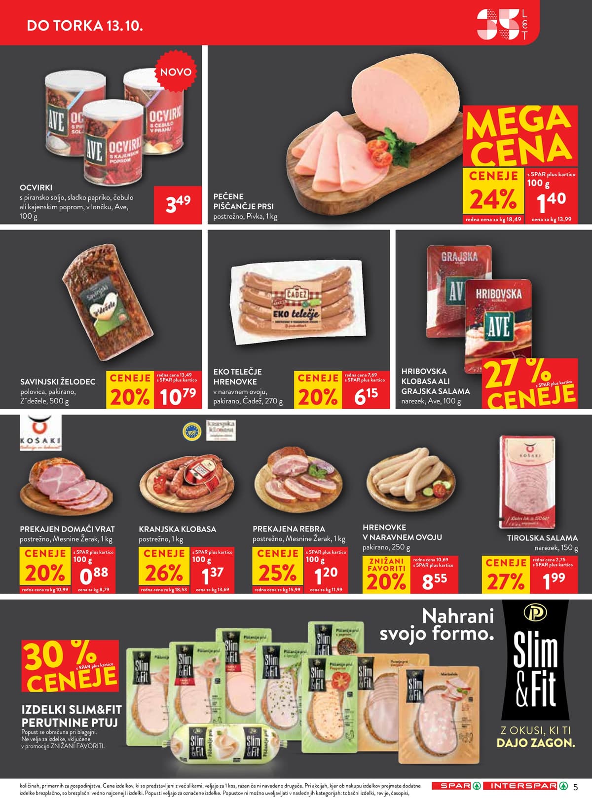 Stran 7. Spar kataloga - Akcijska Ponudba od 04.10.2026.