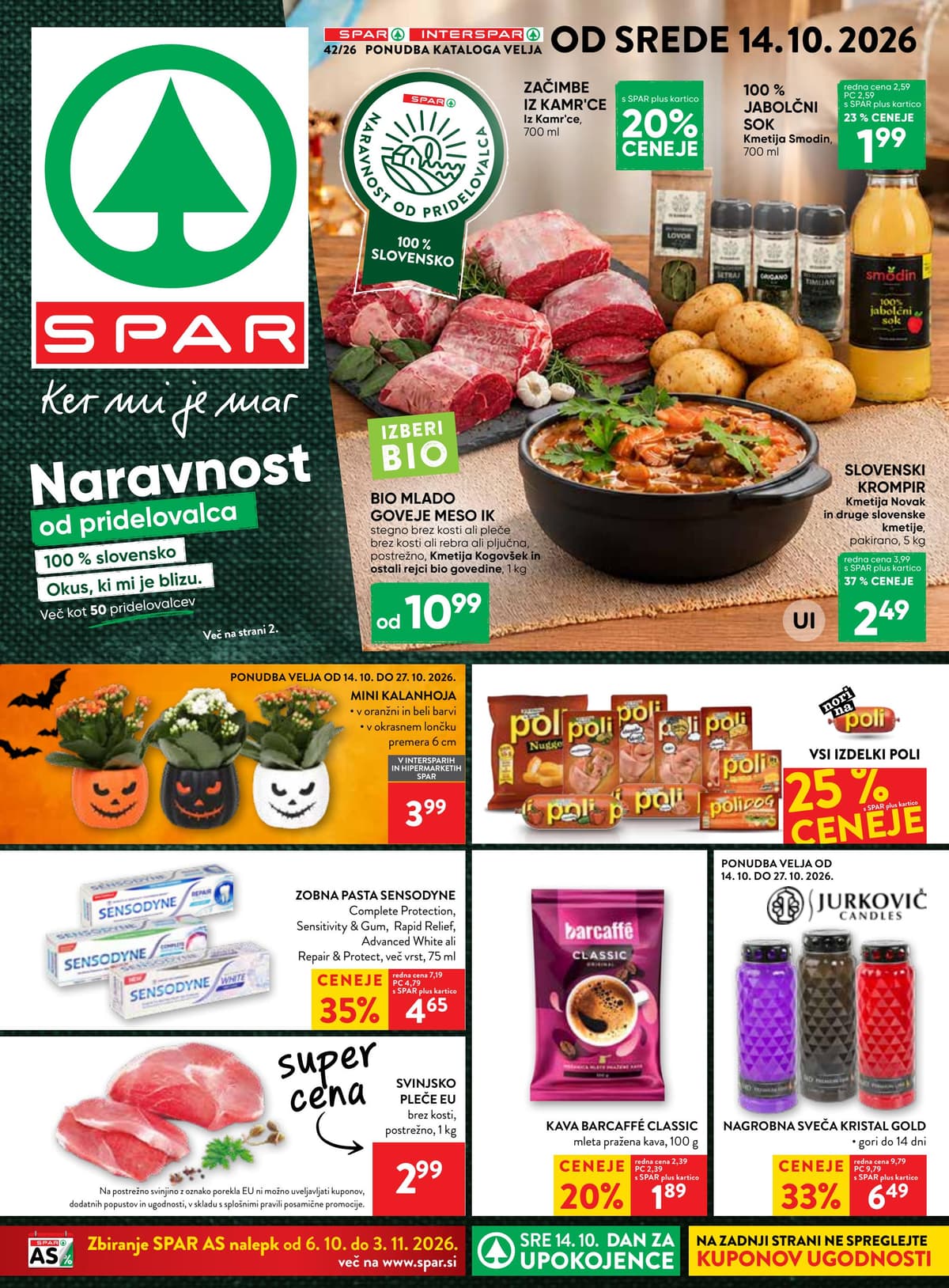 Spar katalog od 10/14/2026 - Akcijska Ponudba