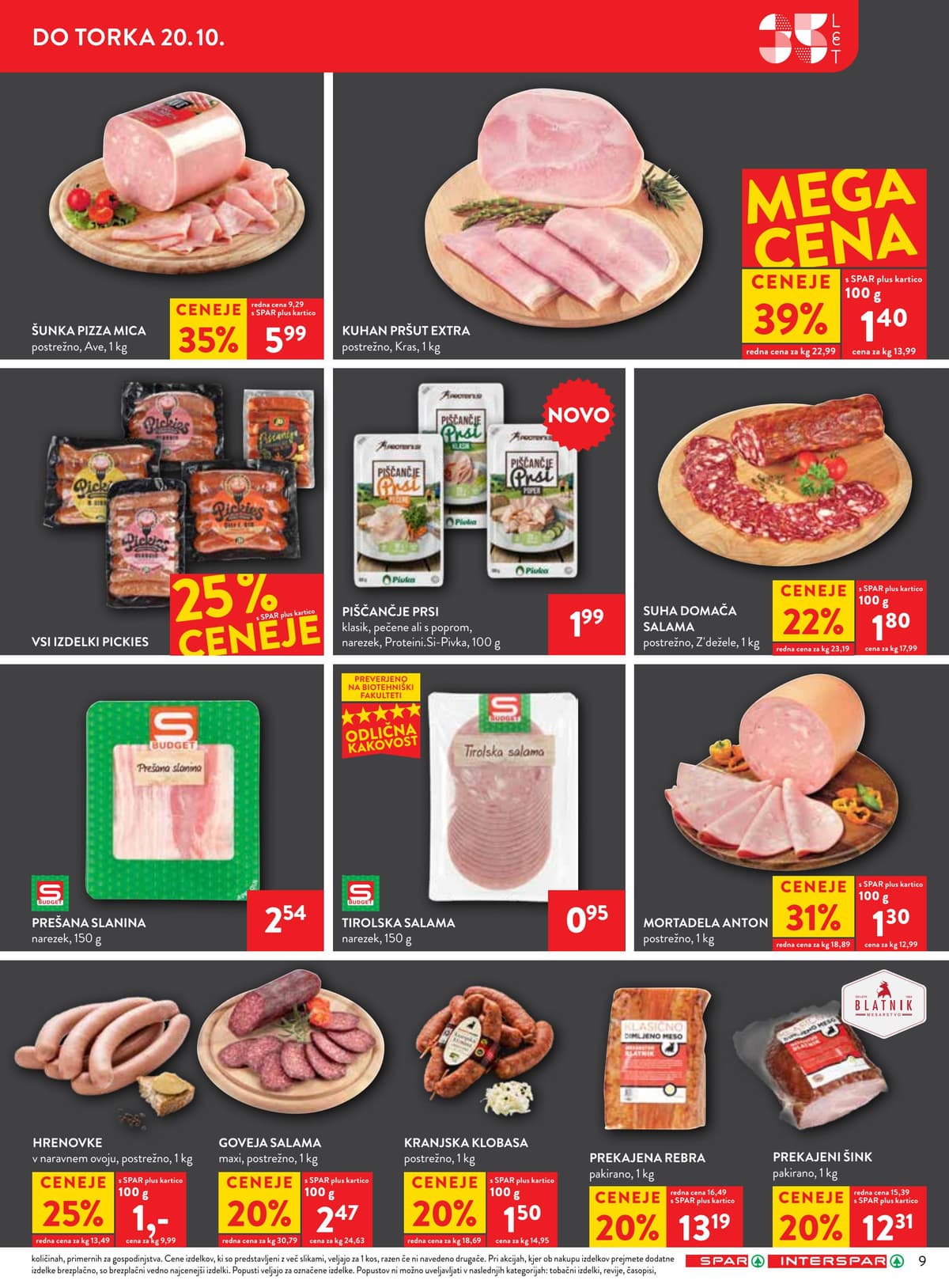 Stran 15. Spar kataloga - Akcijska Ponudba od 11.10.2026.