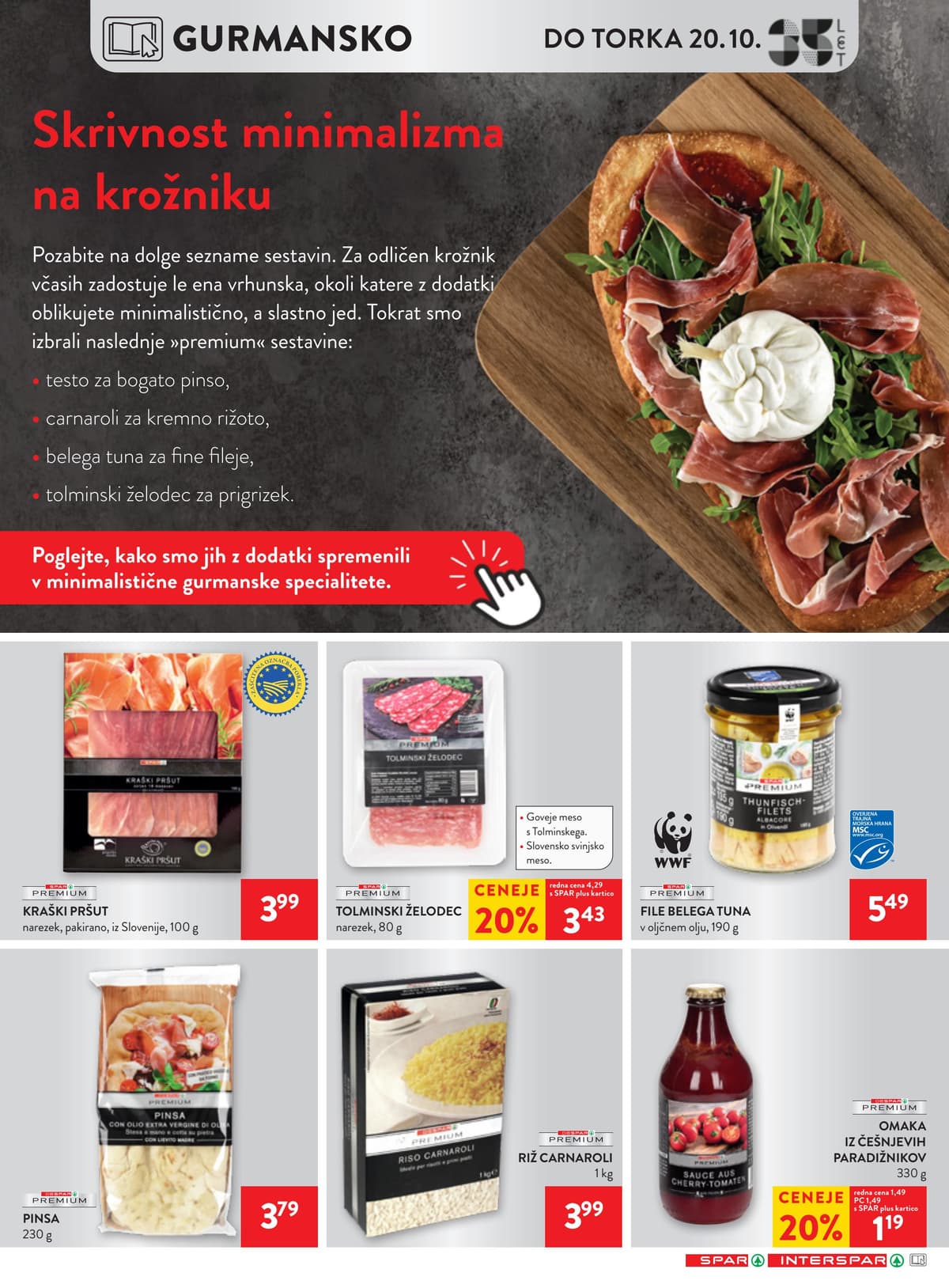 Stran 16. Spar kataloga - Akcijska Ponudba od 11.10.2026.