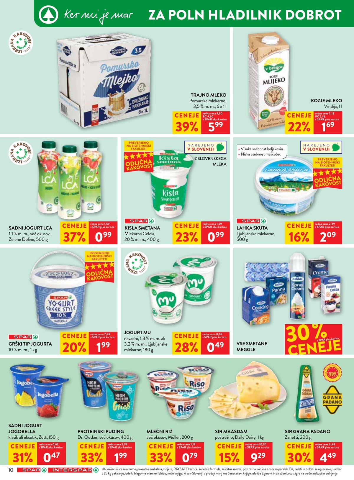 Stran 18. Spar kataloga - Akcijska Ponudba od 11.10.2026.