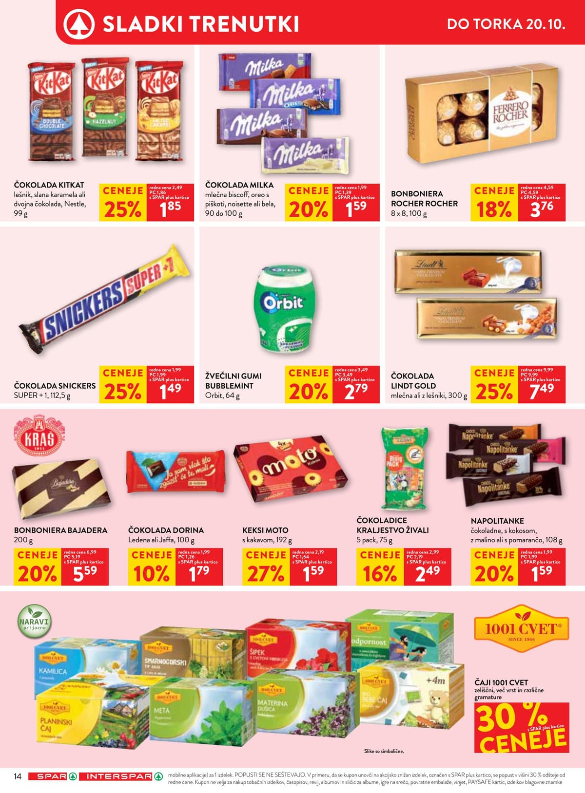 Stran 22. Spar kataloga - Akcijska Ponudba od 11.10.2026.