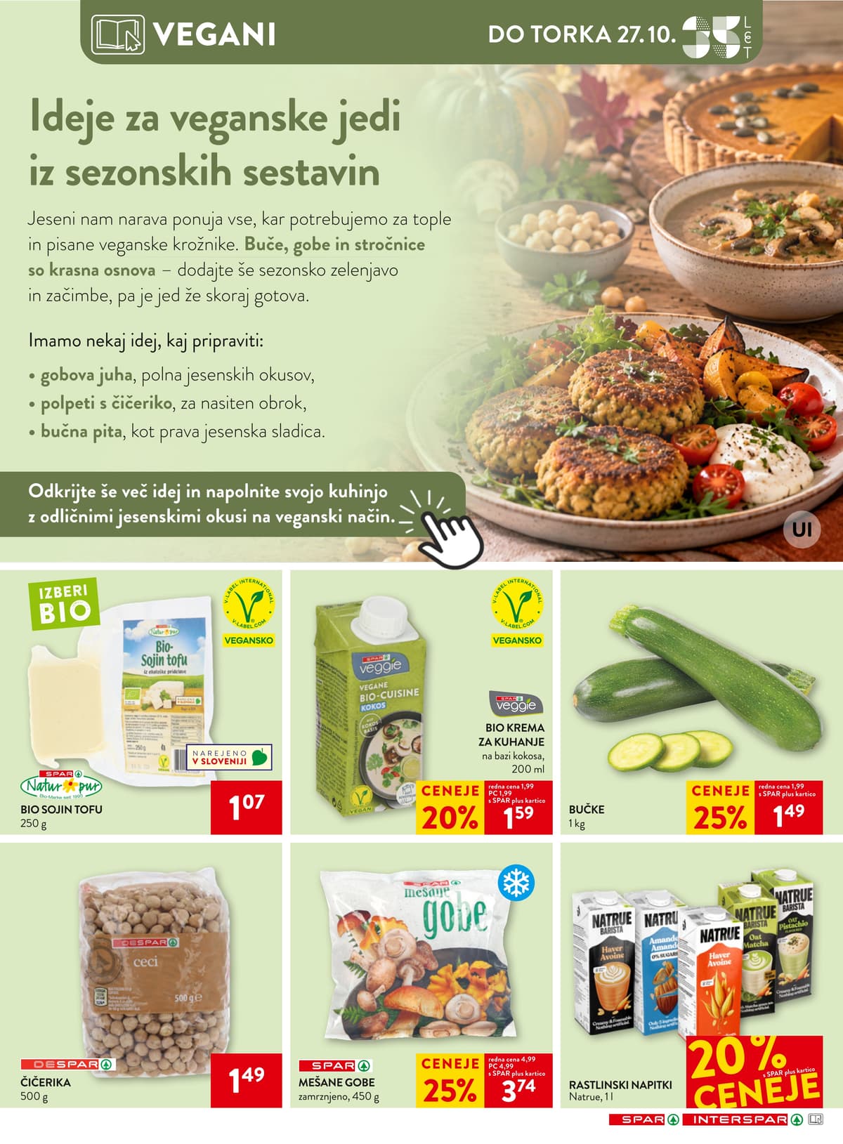 Stran 10. Spar kataloga - Akcijska ponudba od 18.10.2026.
