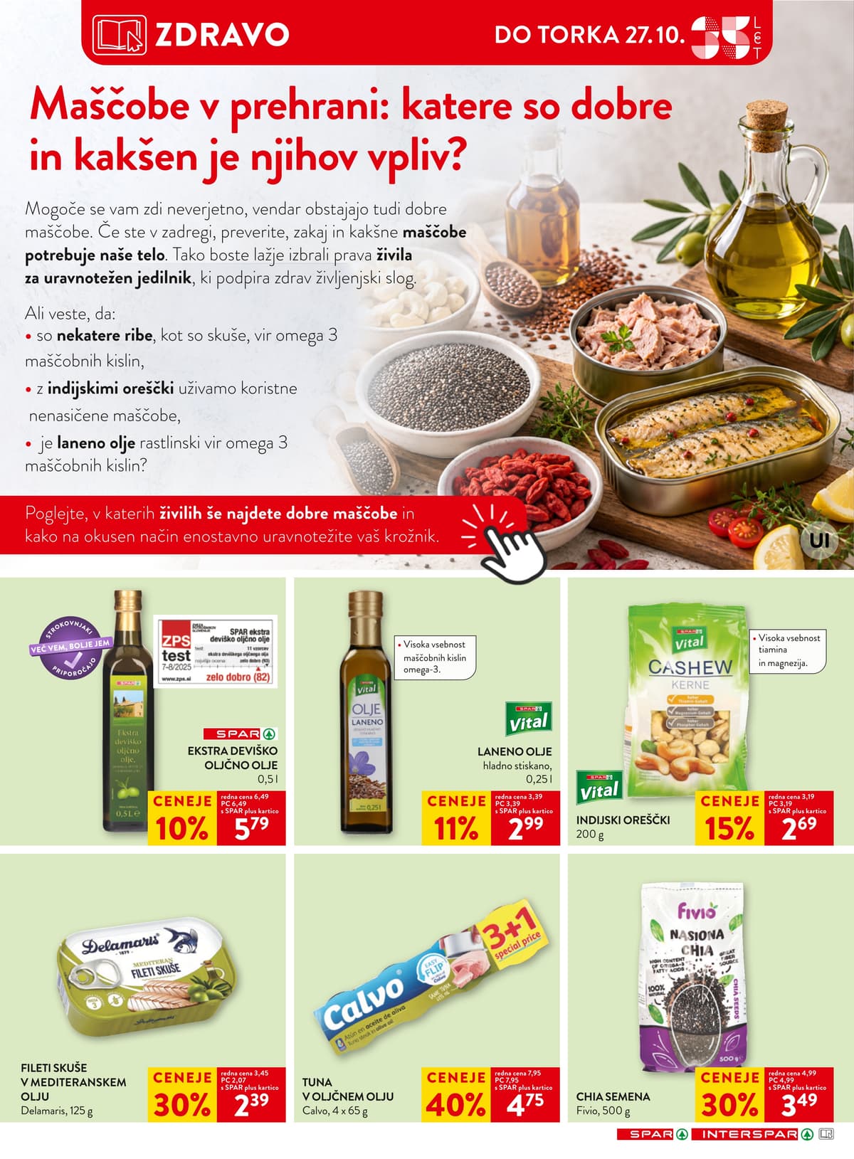 Stran 11. Spar kataloga - Akcijska ponudba od 18.10.2026.