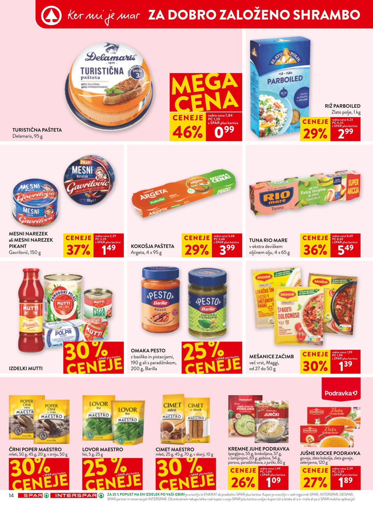Stran 24. Spar kataloga - Akcijska ponudba od 18.10.2026.
