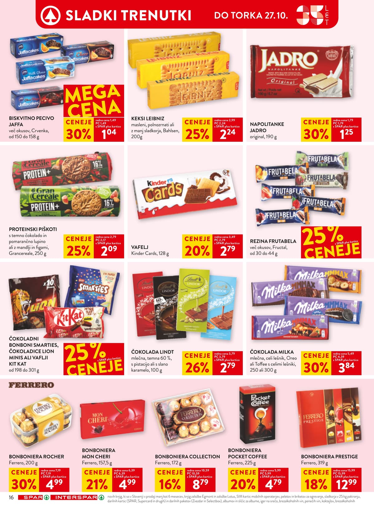 Stran 26. Spar kataloga - Akcijska ponudba od 18.10.2026.