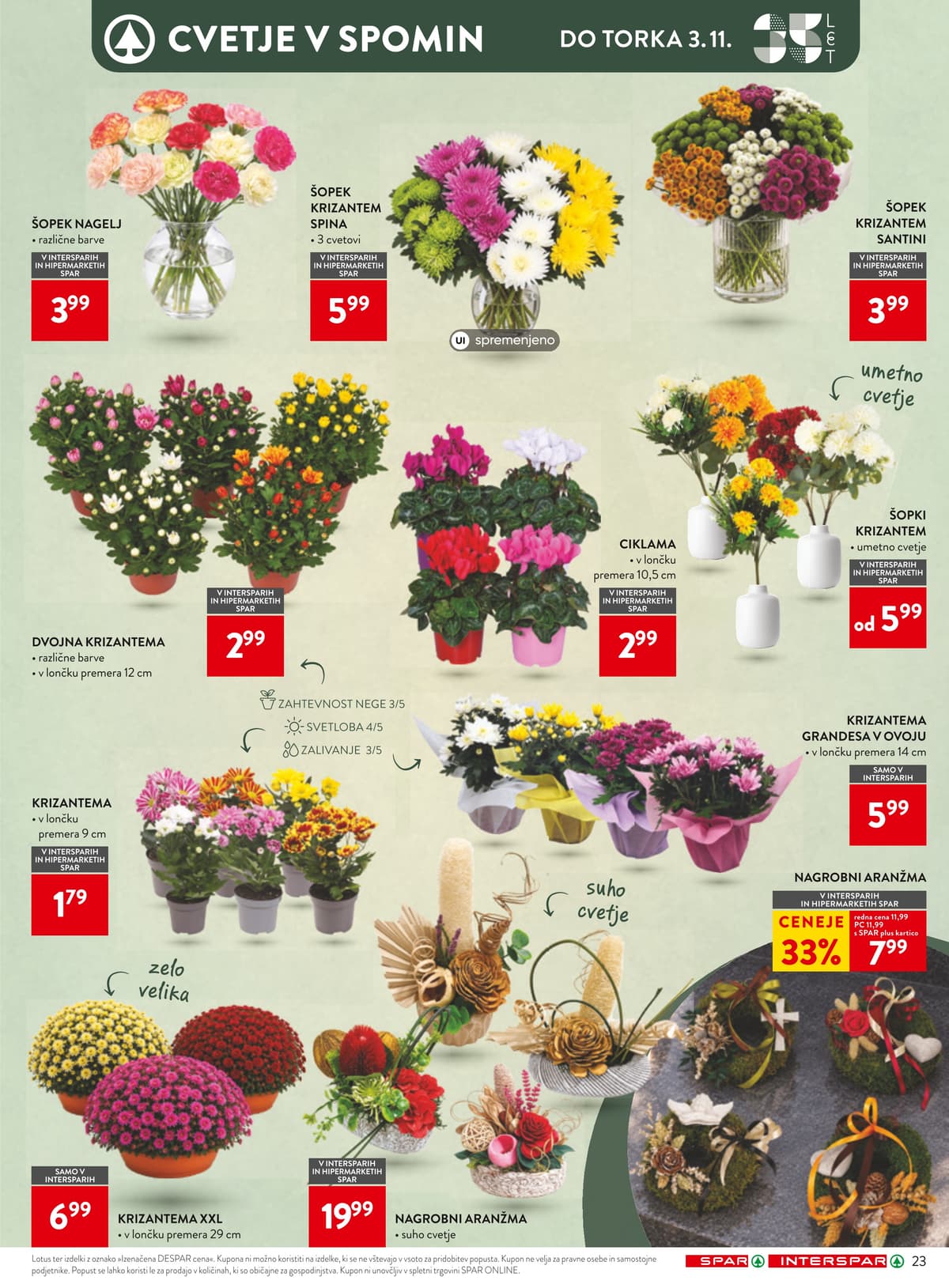 Stran 36. Spar kataloga - Akcijska ponudba od 18.10.2026.