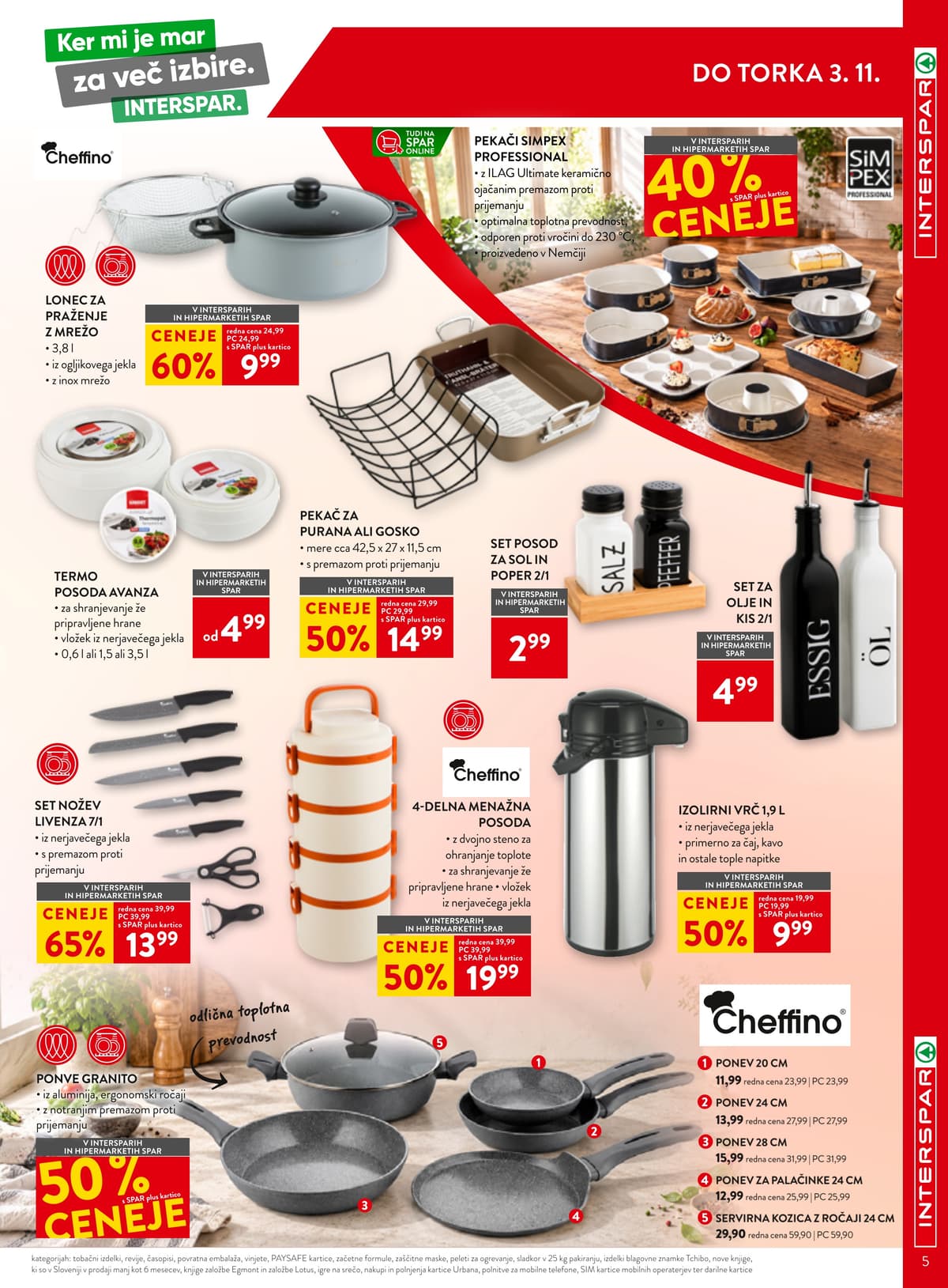 Stran 5. Spar kataloga - Interspar Ponudba