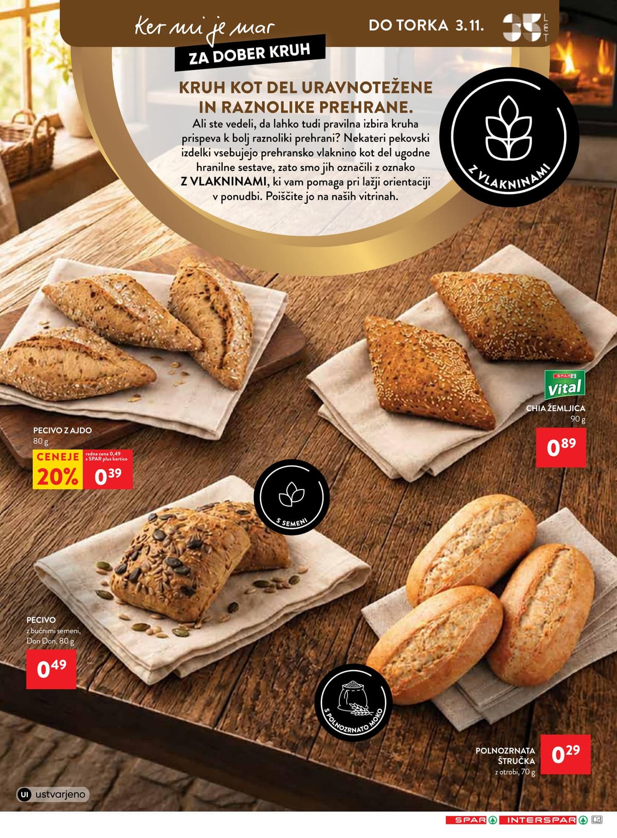 Stran 19. Spar kataloga - Akcijska Ponudba od 25.10.2026.