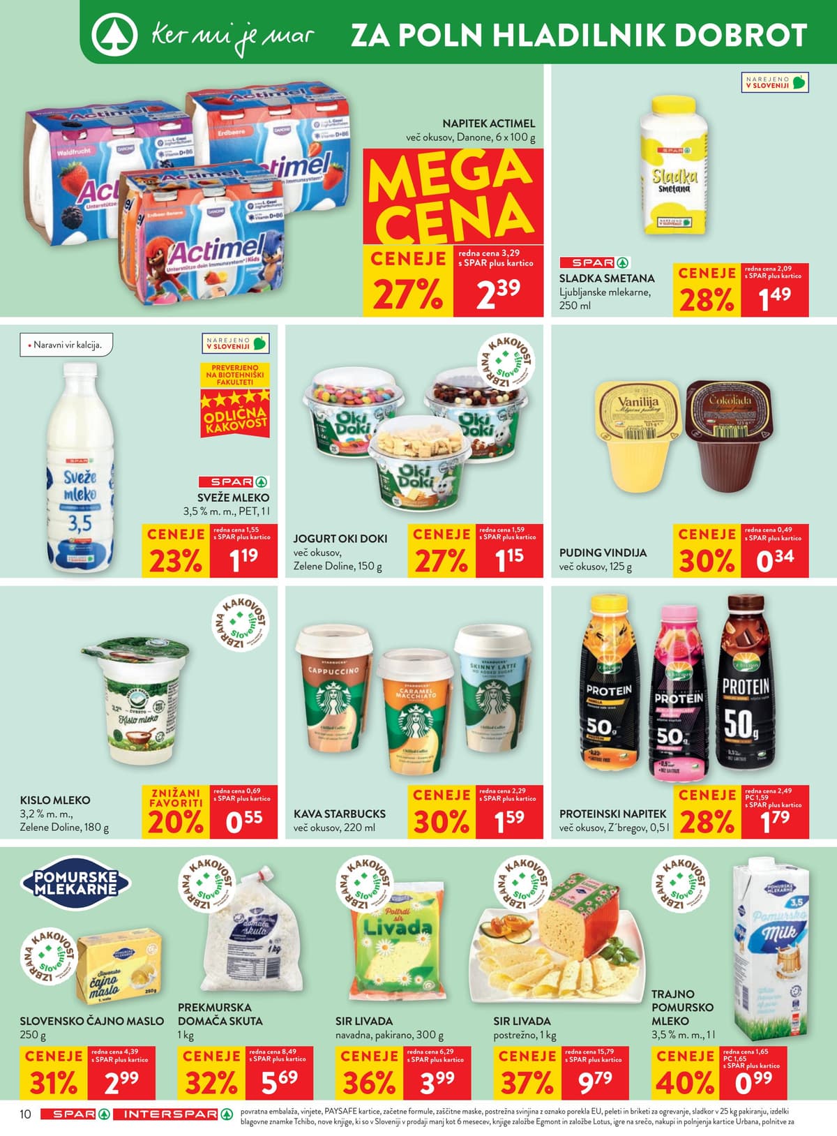 Stran 20. Spar kataloga - Akcijska Ponudba od 25.10.2026.