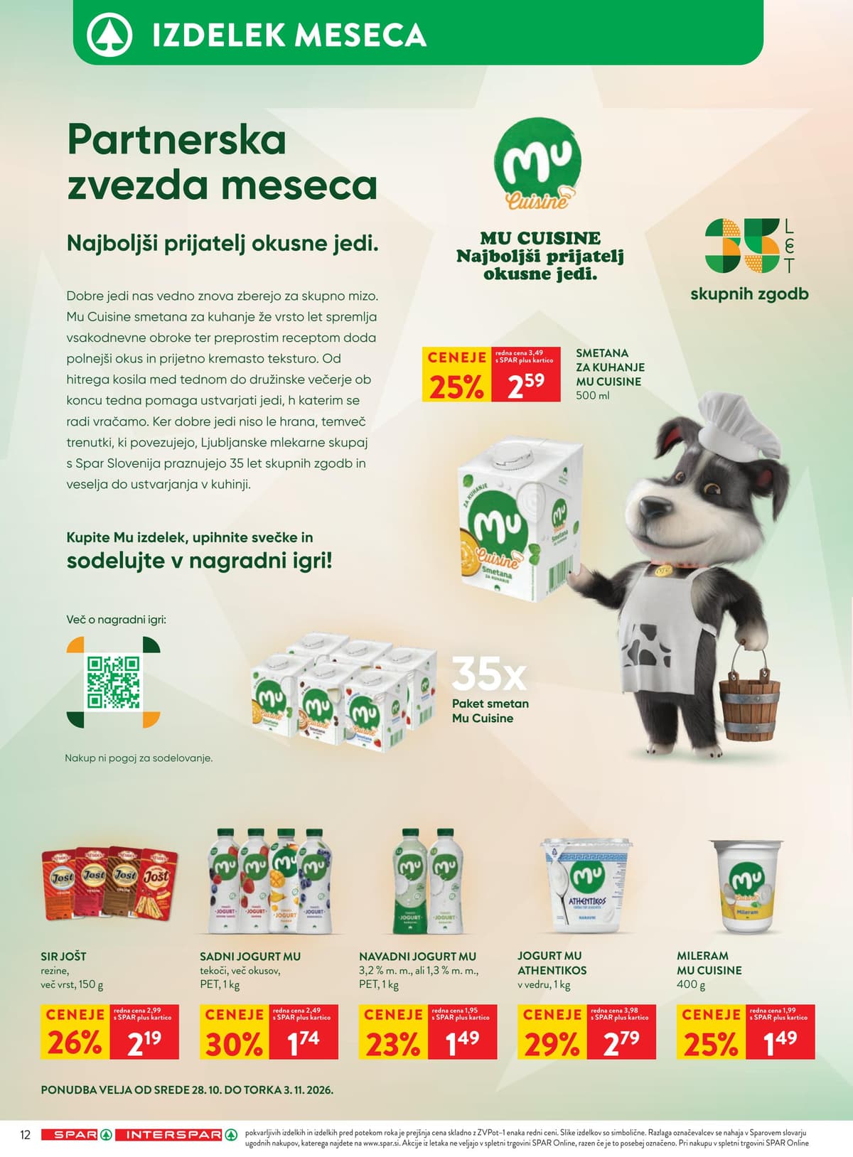 Stran 22. Spar kataloga - Akcijska Ponudba od 25.10.2026.