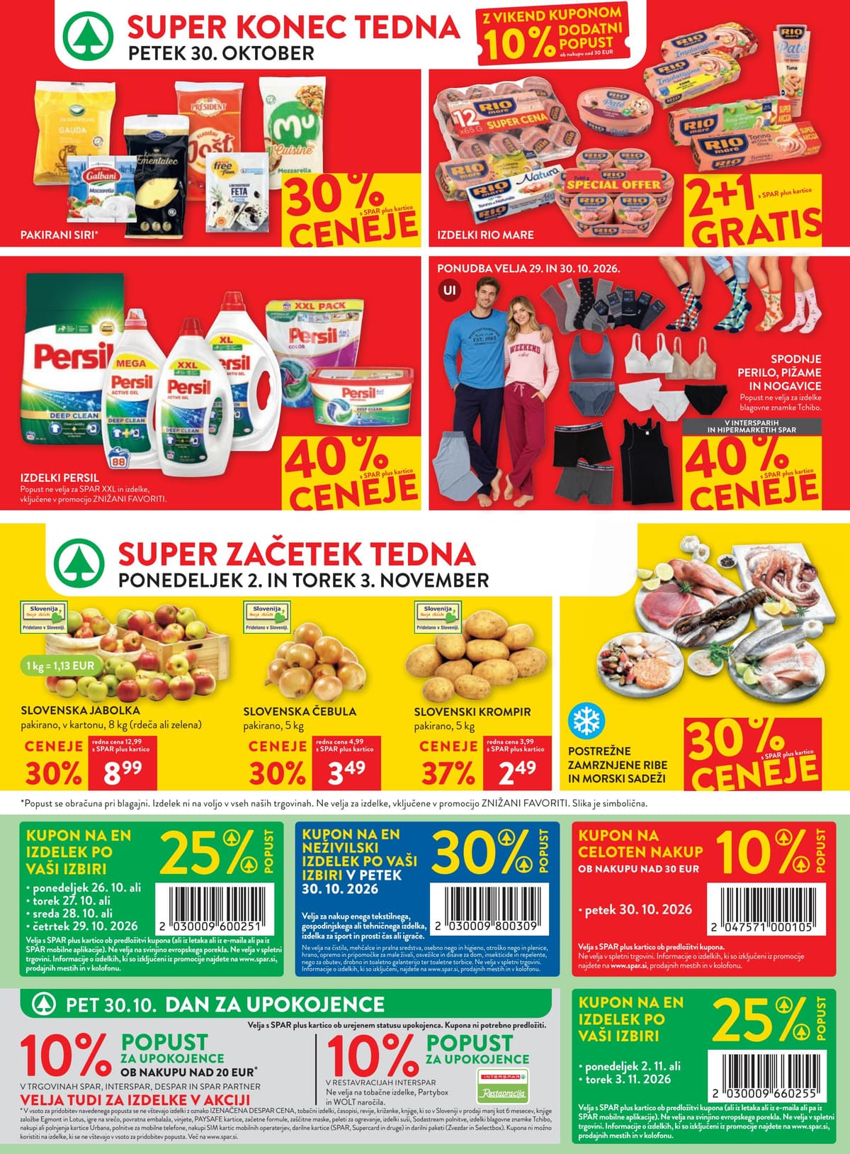 Stran 44. Spar kataloga - Akcijska Ponudba od 25.10.2026.