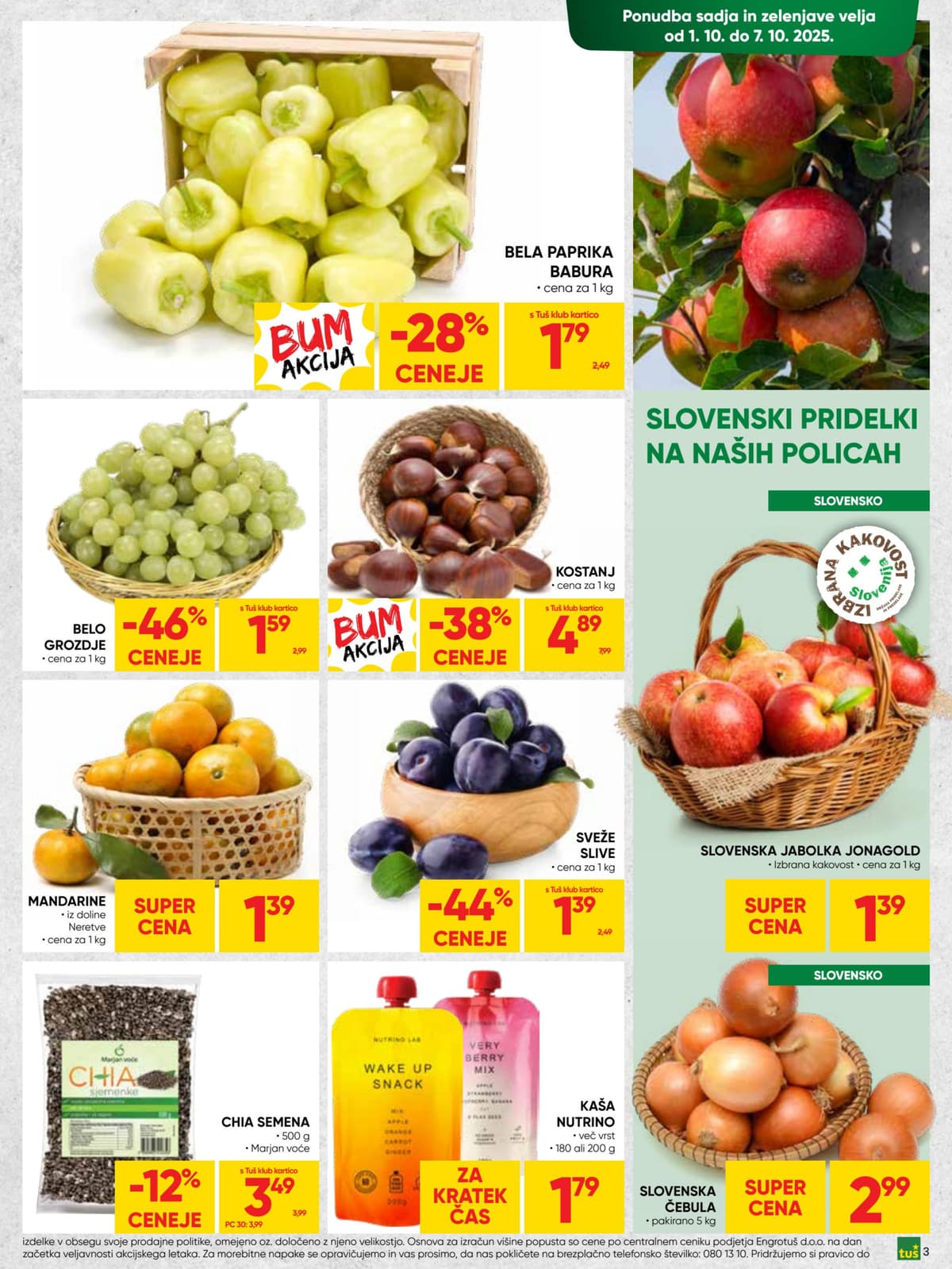 Stran 3. Tuš kataloga - Akcijska ponudba od 03.03.2026.