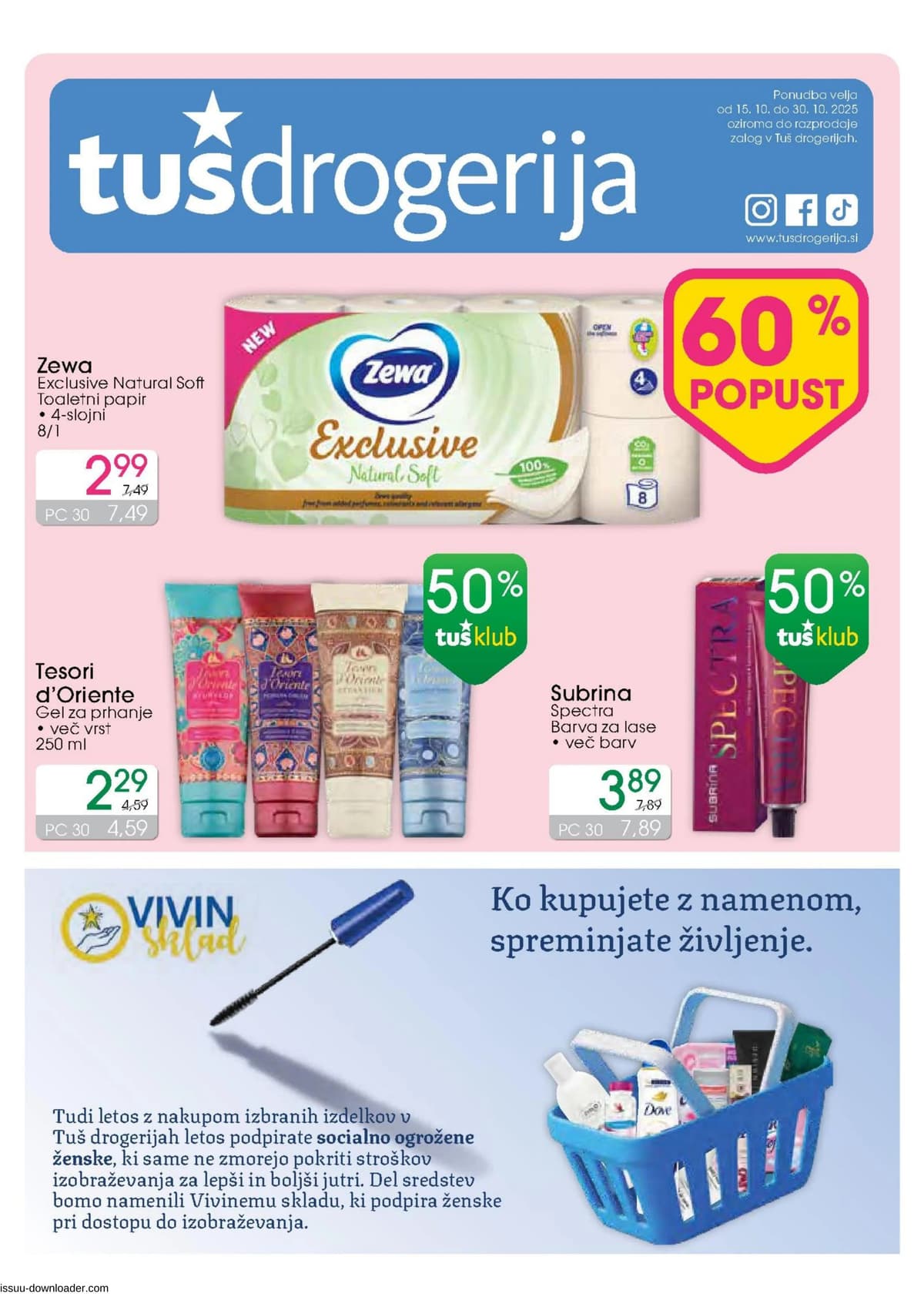 Stran 1. Tuš kataloga - Drogerija od 03.03.2026.