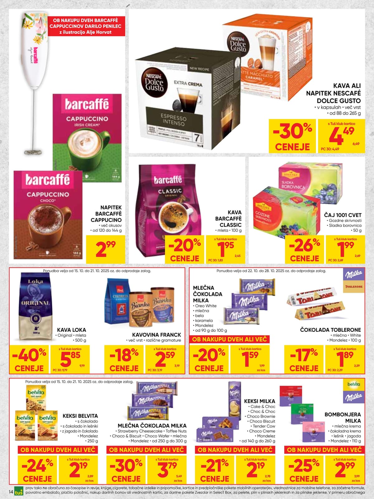 Stran 14. Tuš kataloga - Akcijska ponudba od 01.03.2026.