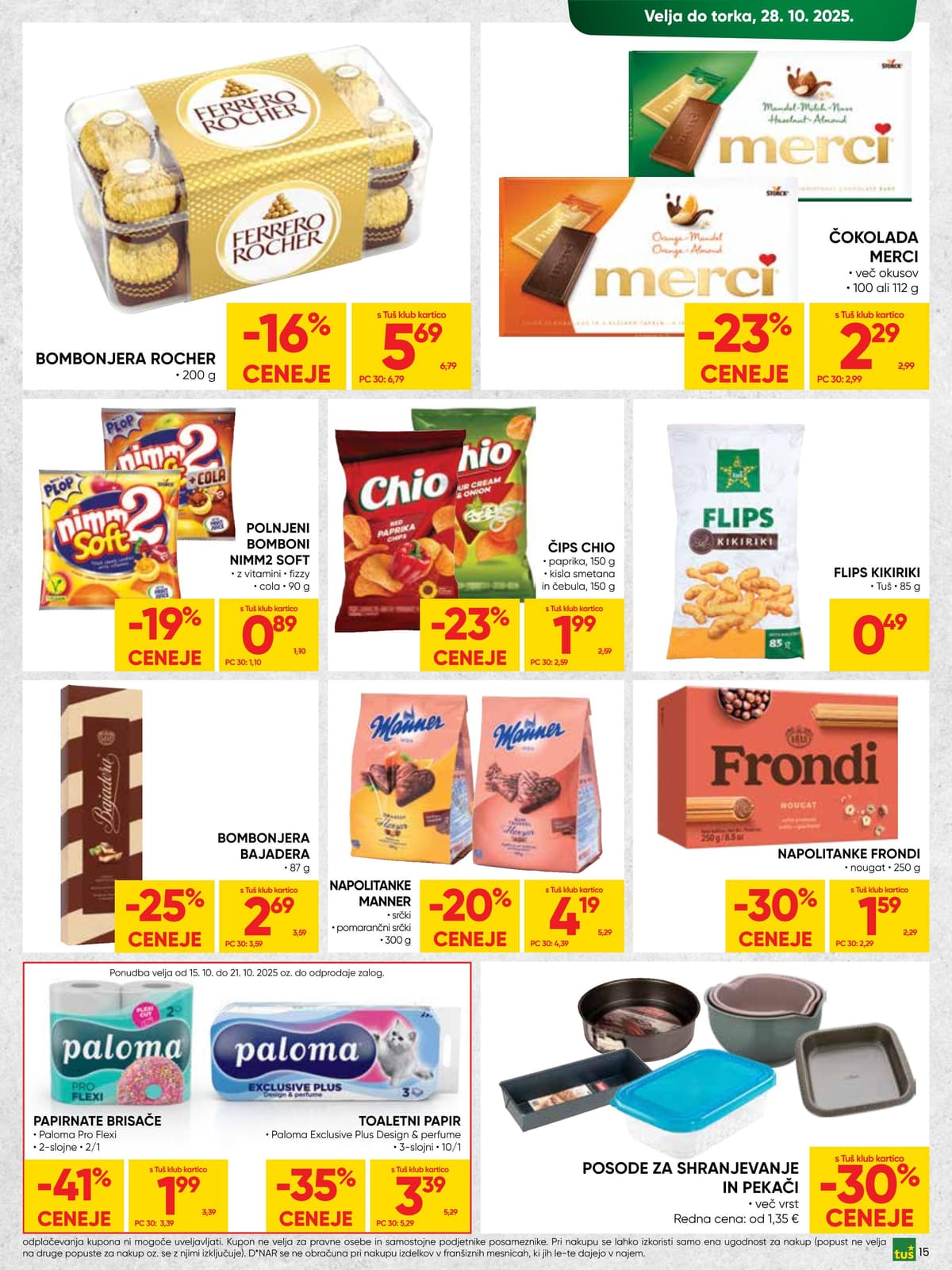 Stran 15. Tuš kataloga - Akcijska ponudba od 01.03.2026.