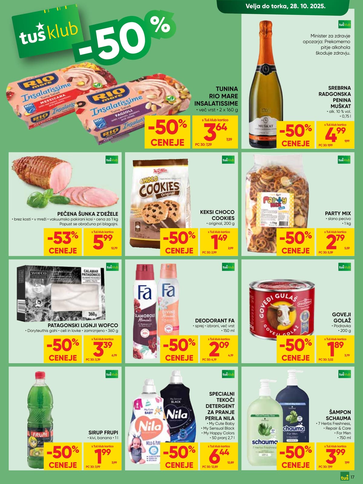 Stran 17. Tuš kataloga - Akcijska ponudba od 01.03.2026.