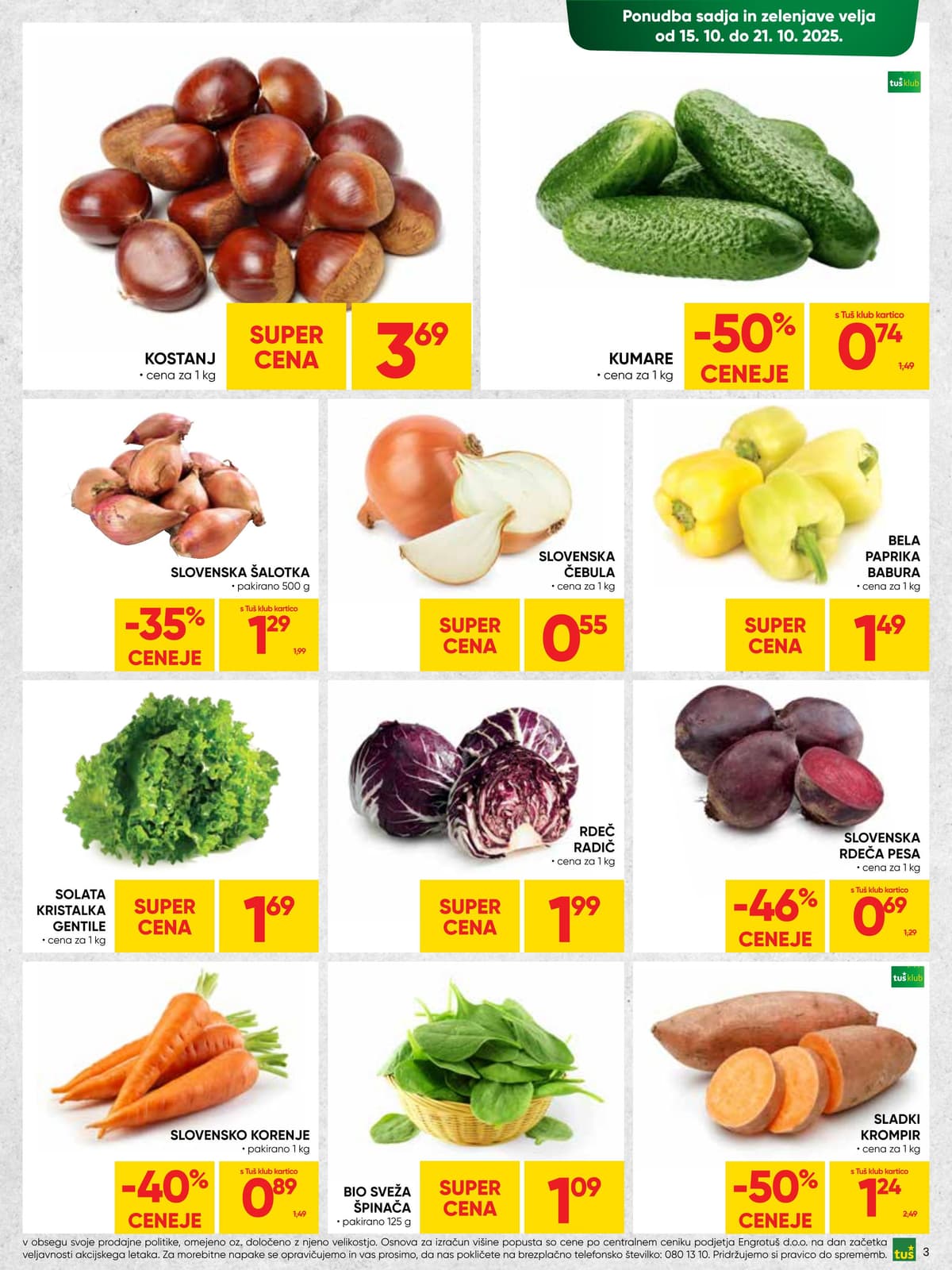 Stran 3. Tuš kataloga - Akcijska ponudba od 01.03.2026.